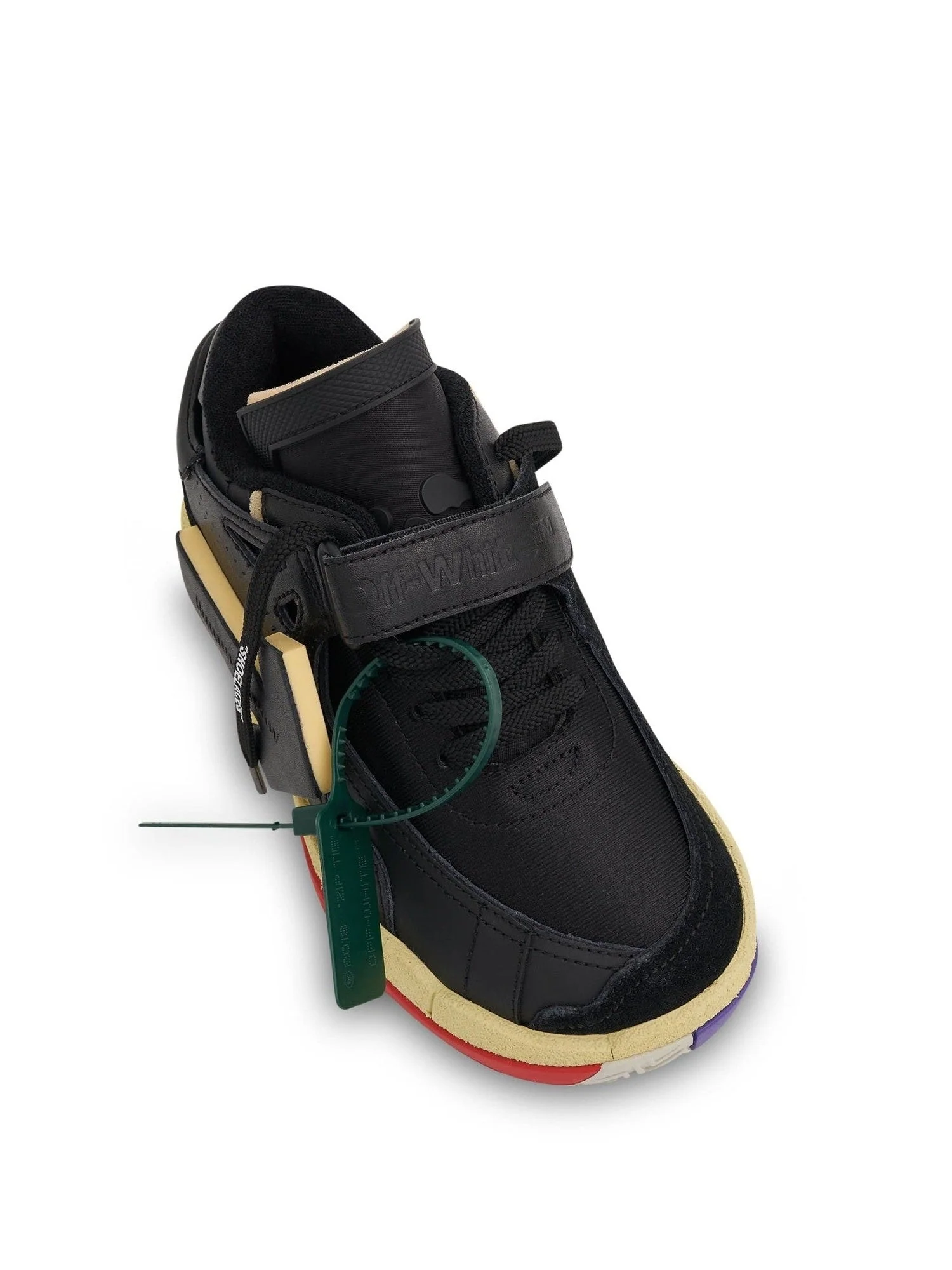 Low Puzzle Couture Sneaker in Black - Image 4