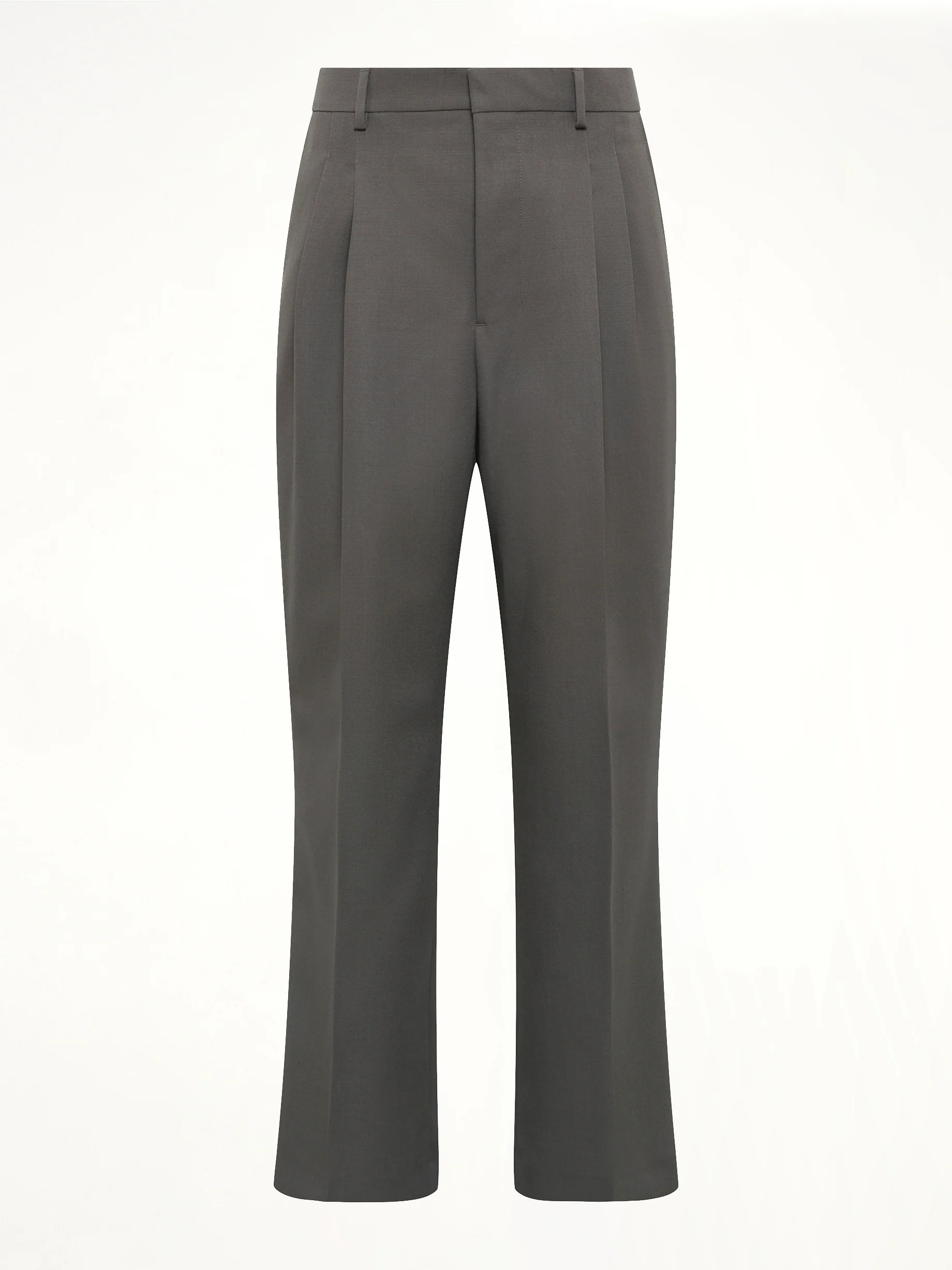 Low Waist Wide Trouser in Carbon - Image 2