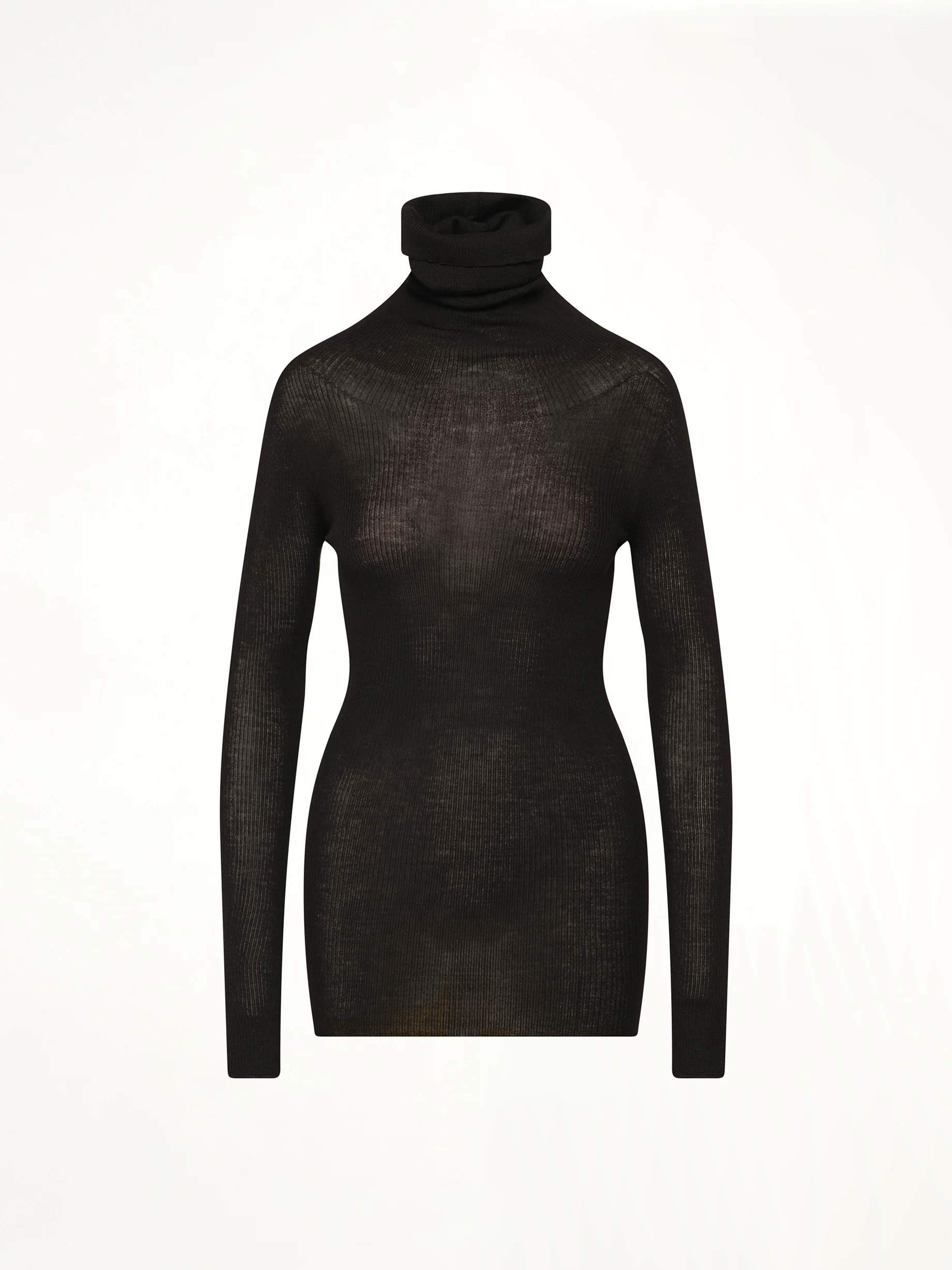 L/S Tube Sweater in Black - Image 2
