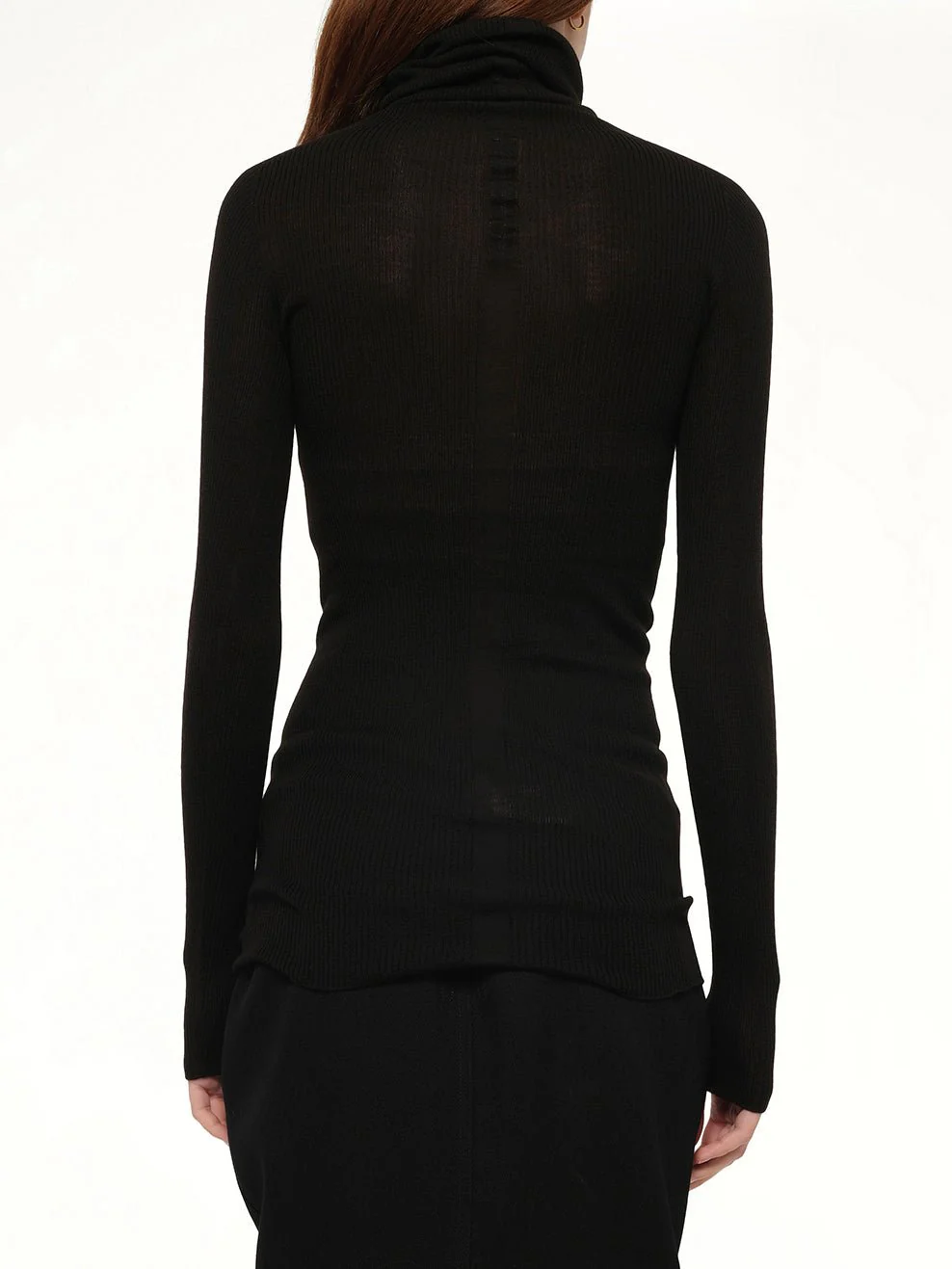 L/S Tube Sweater in Black - Image 5