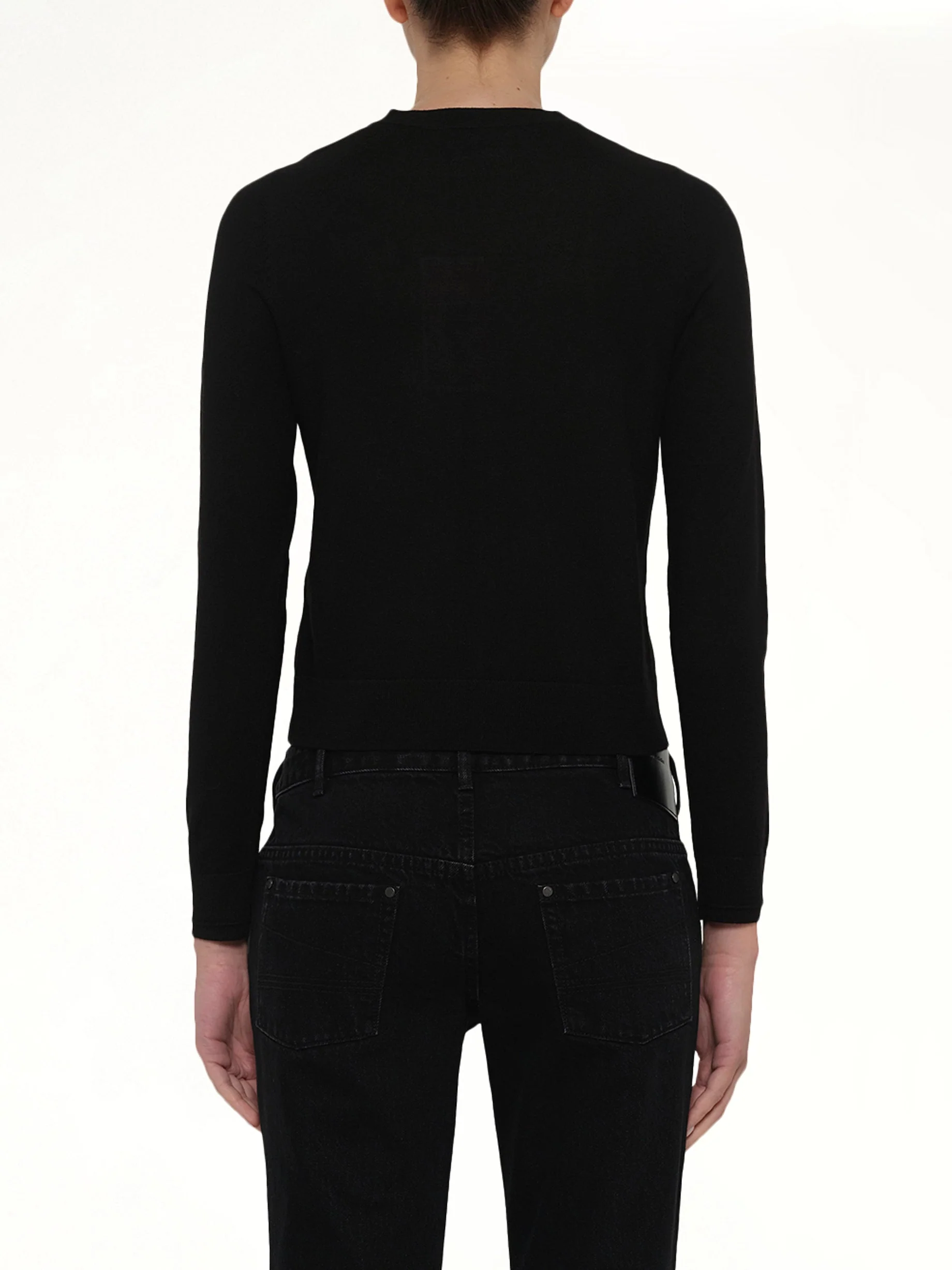 M-ALIMA Cardigan in Black - Image 5