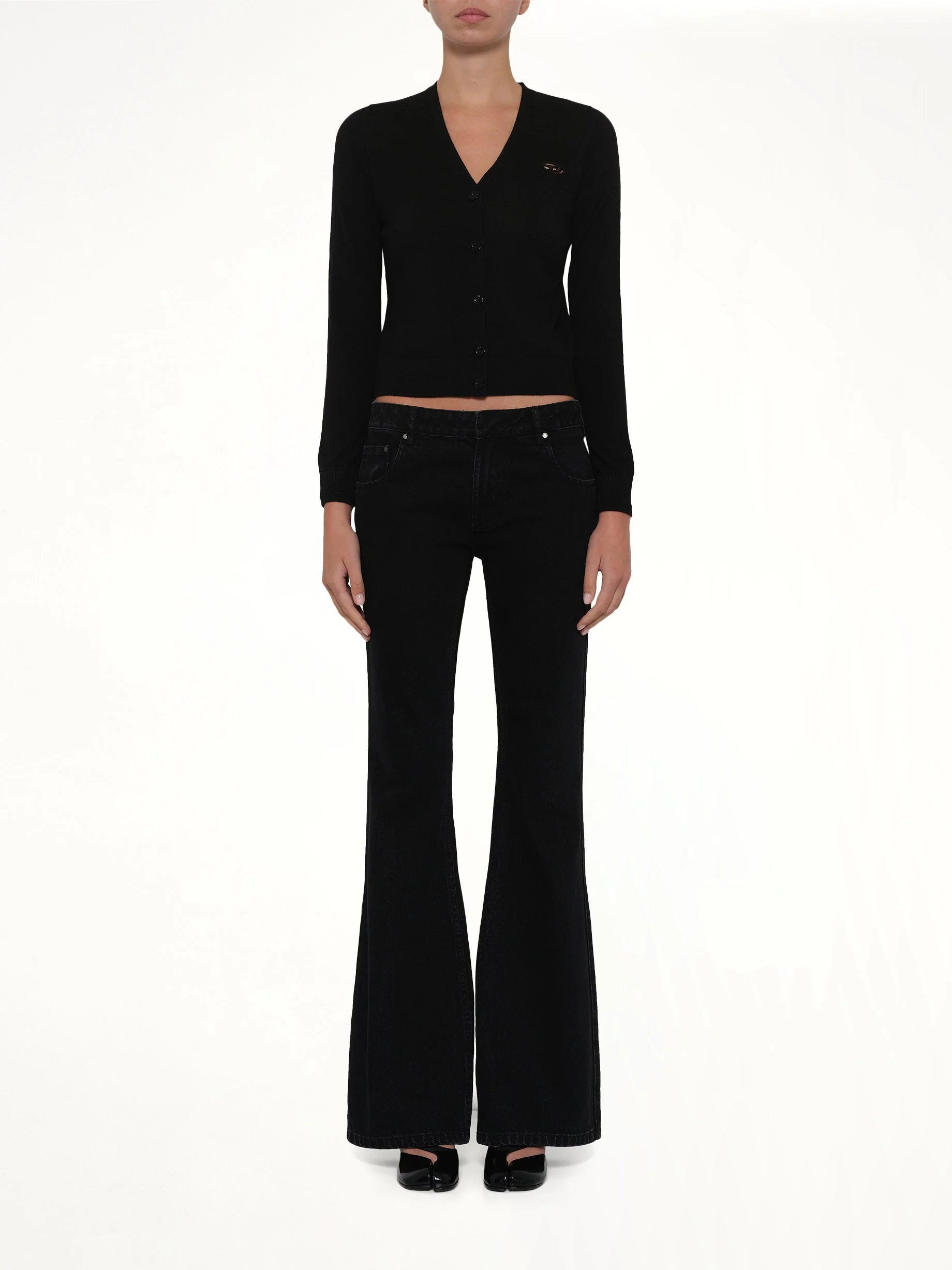 M-ALIMA Cardigan in Black - Image 7
