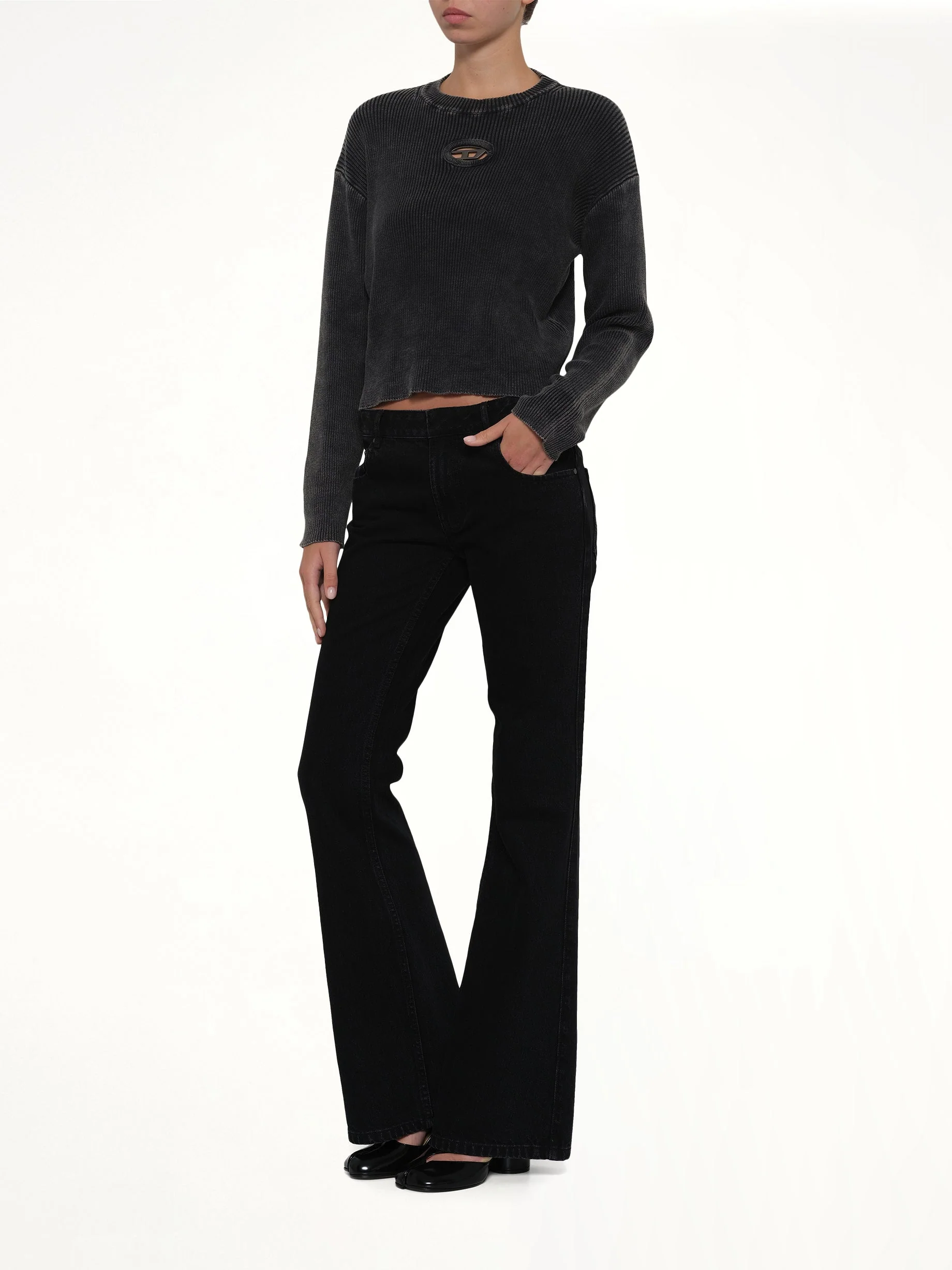 M-ANCHOREX Sweater in Black - Image 4