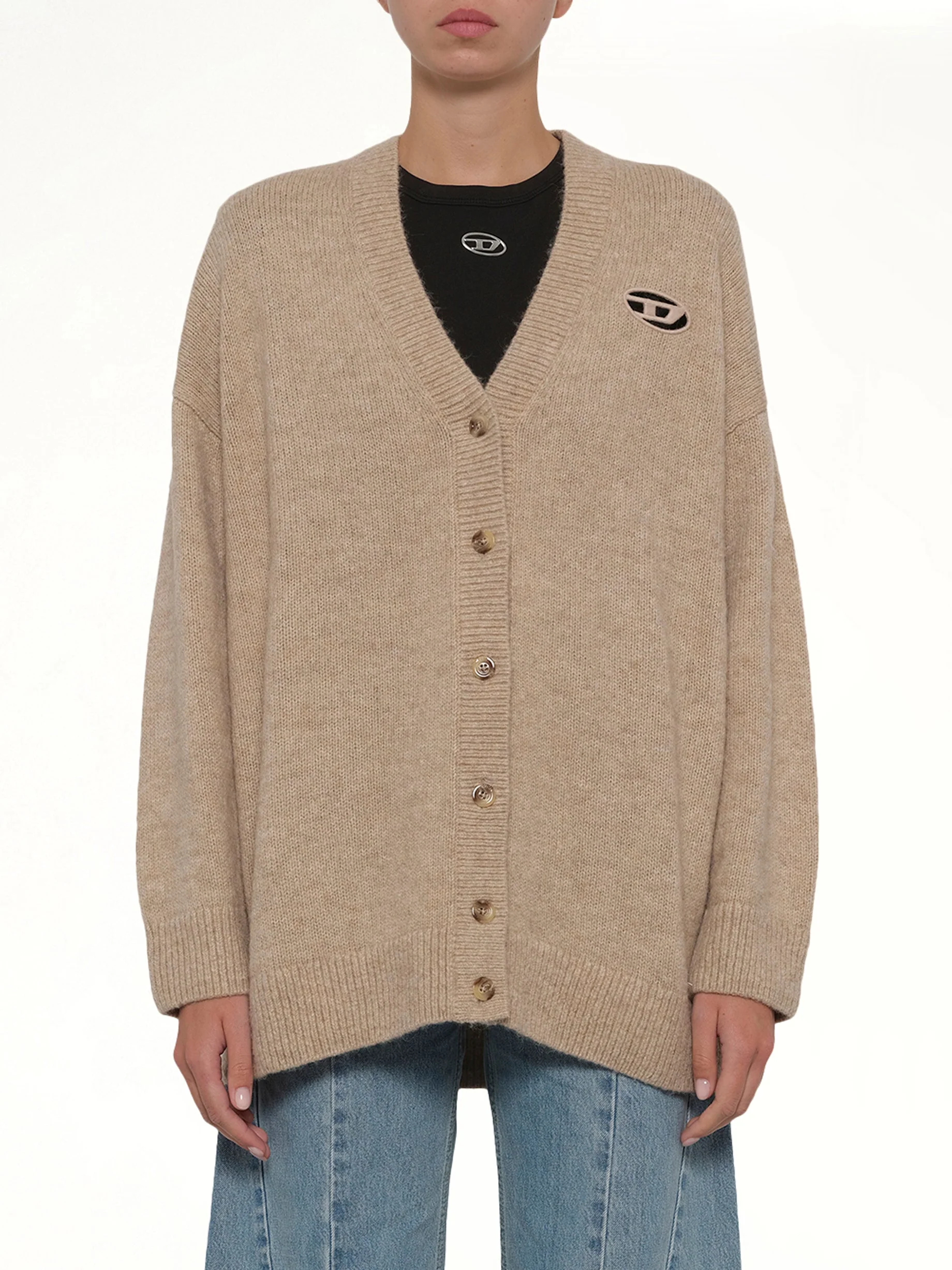 M-AREELA Cardigan in Brown