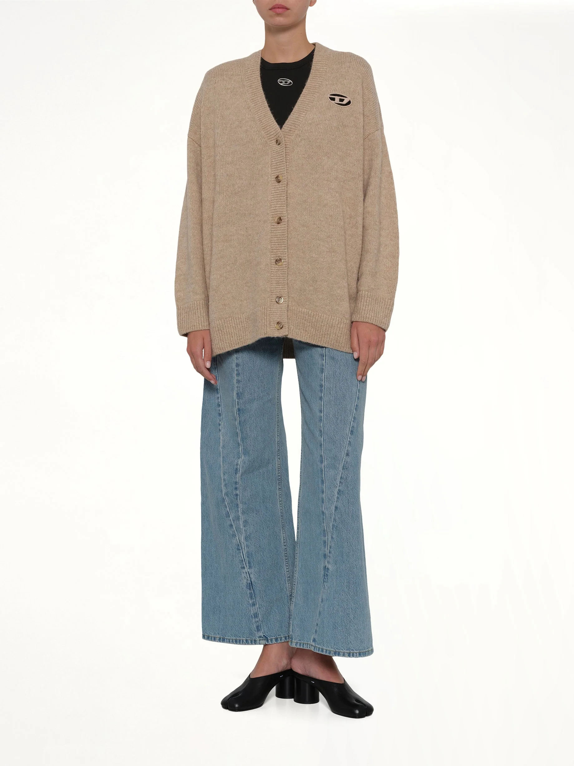 M-AREELA Cardigan in Brown - Image 4