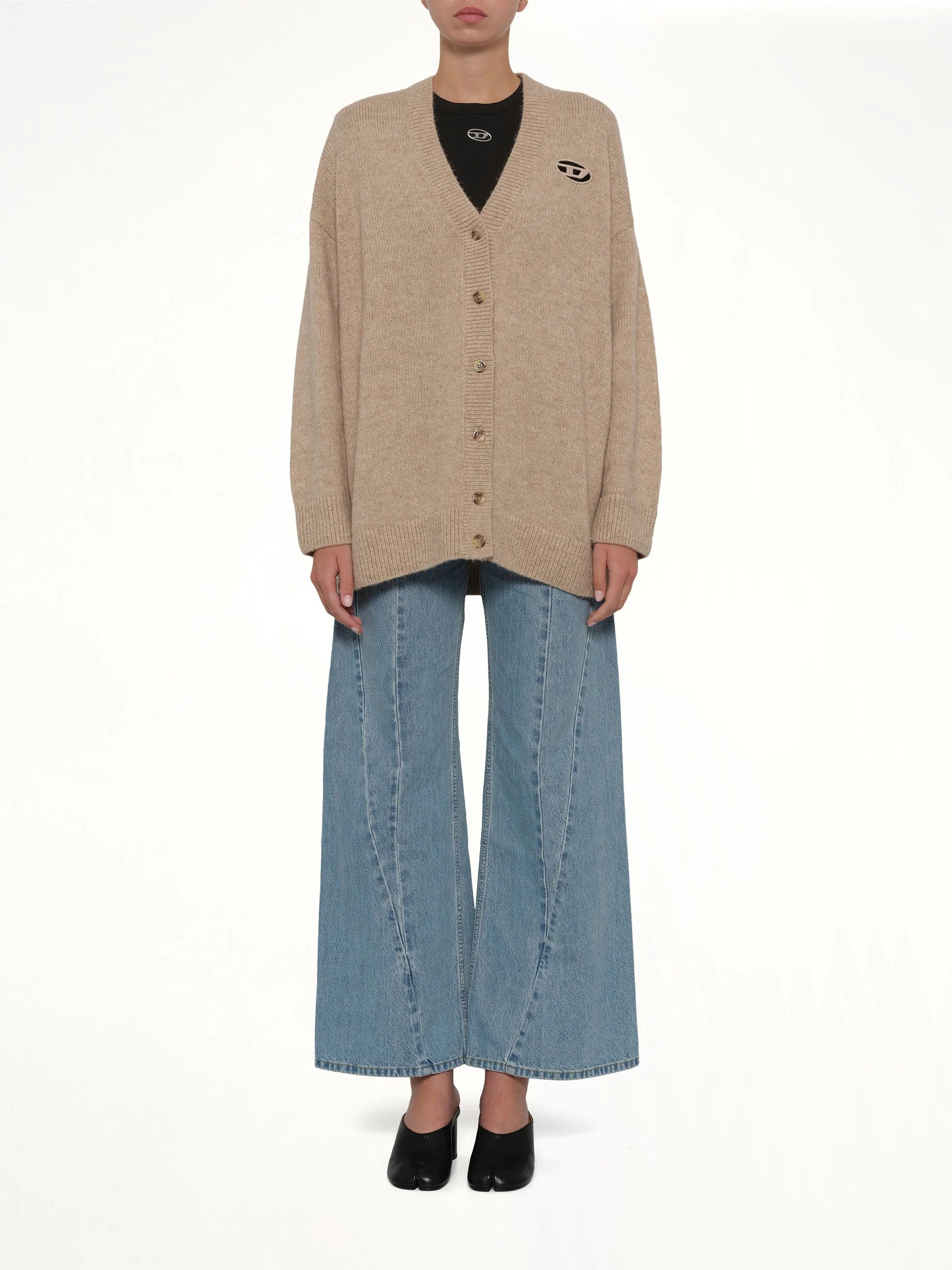 M-AREELA Cardigan in Brown - Image 7