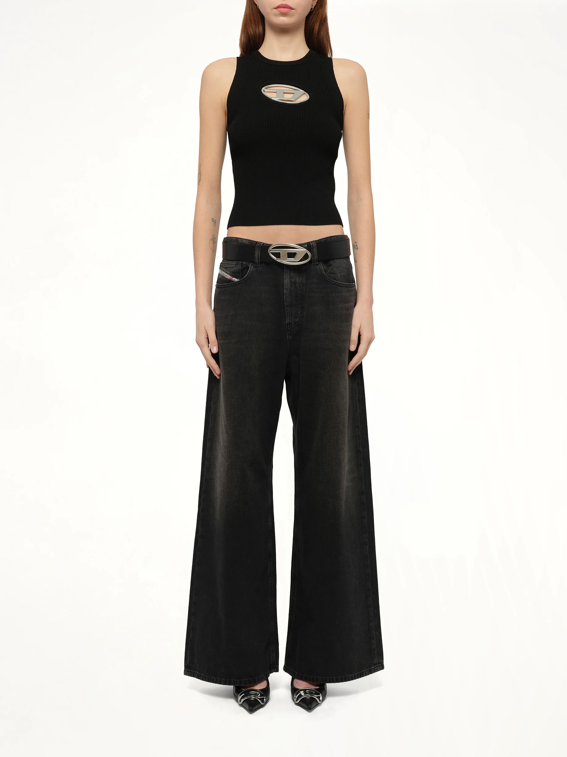 M-Onerva Top In Black - Image 7