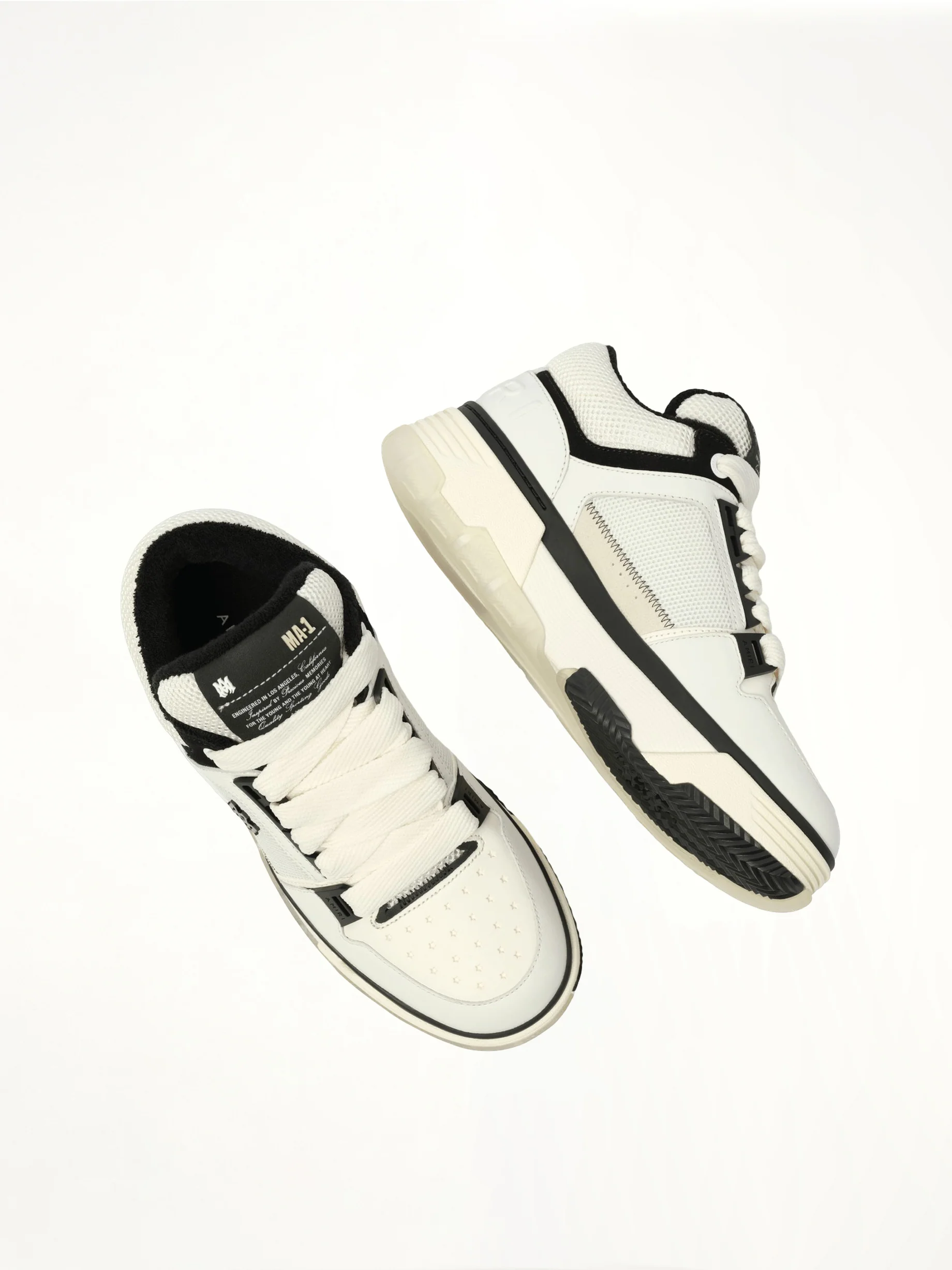 MA-1 Sneaker in White/Black - Image 4