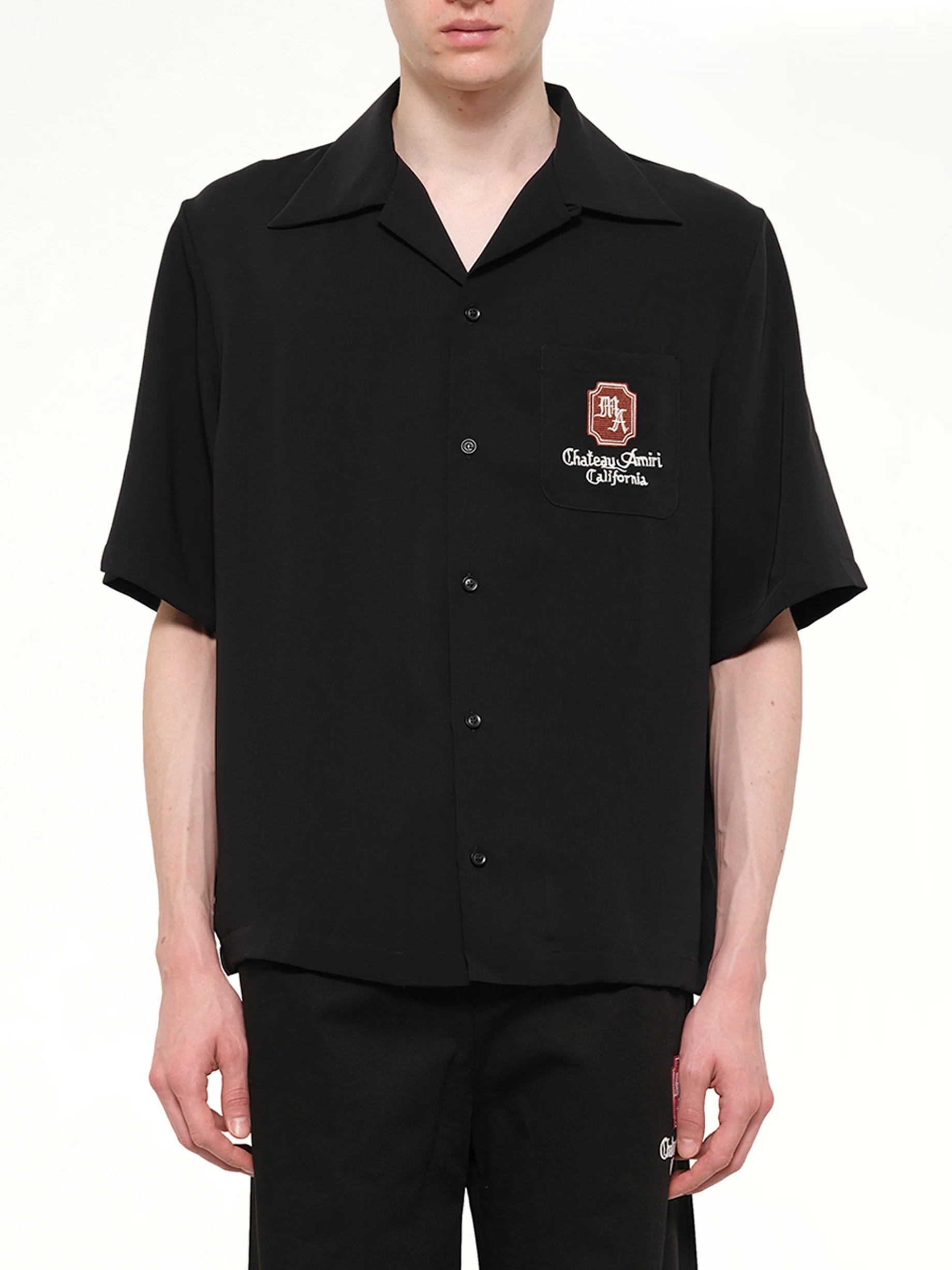 MA Chateau Camp Shirt in Black
