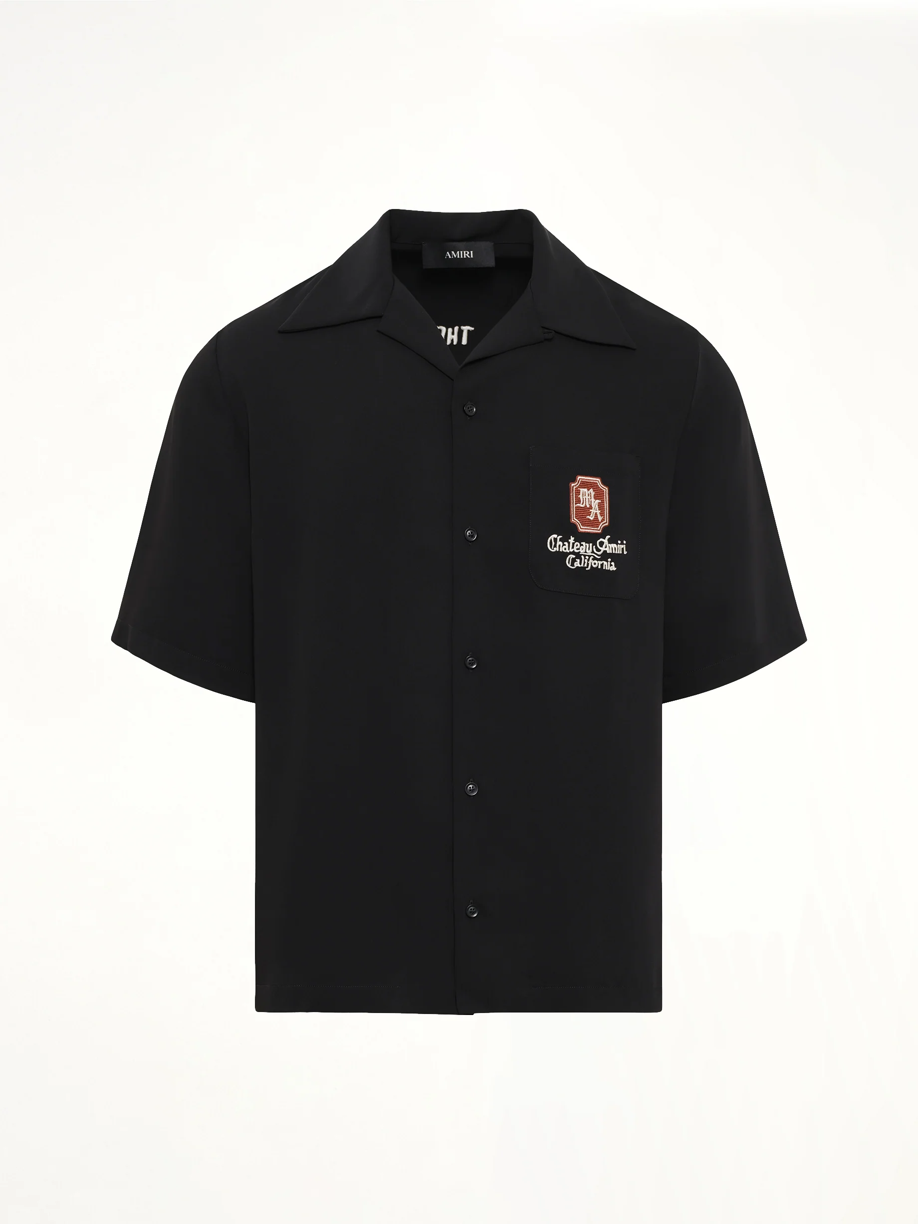 MA Chateau Camp Shirt in Black - Image 2