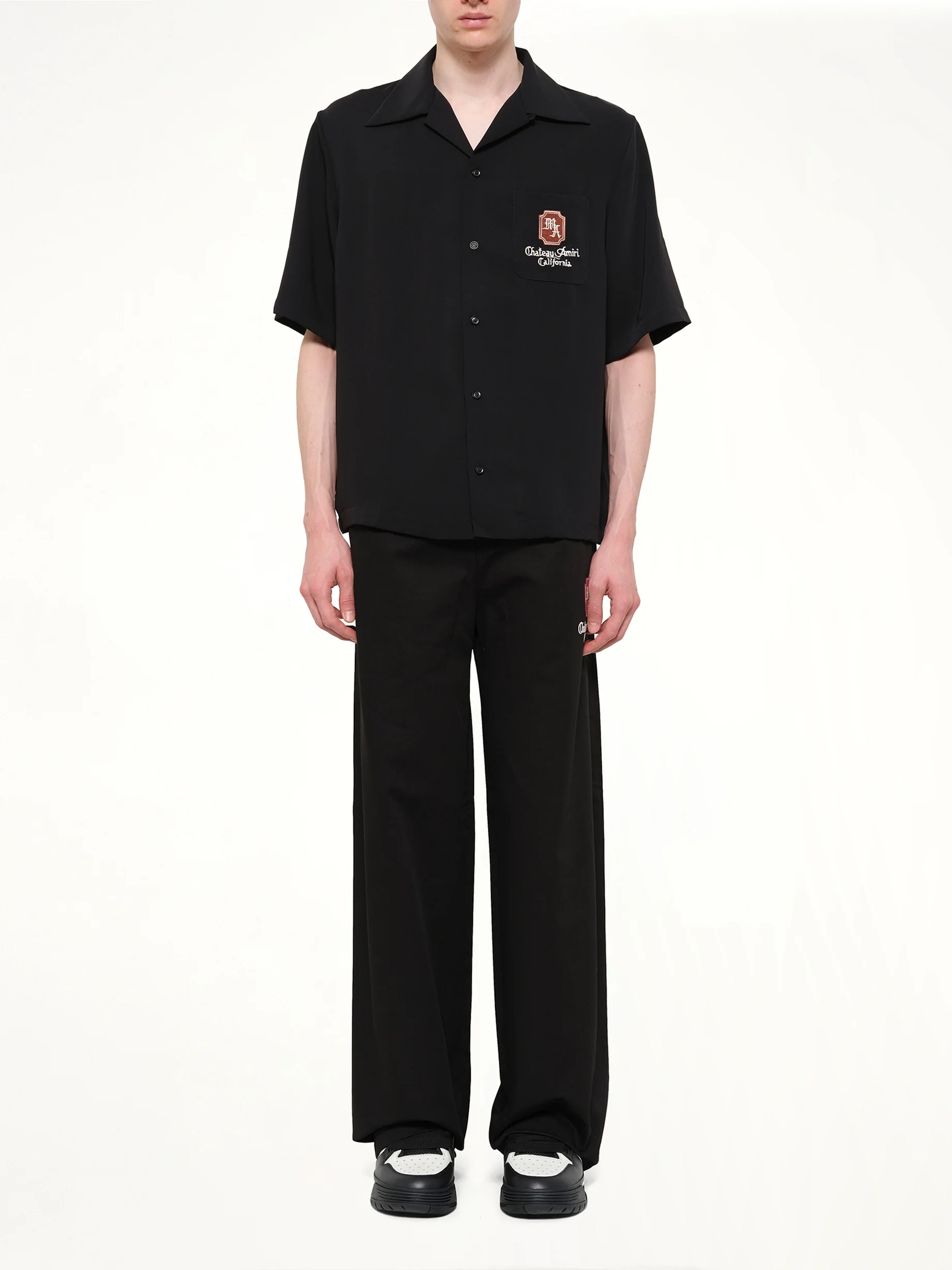 MA Chateau Camp Shirt in Black - Image 7