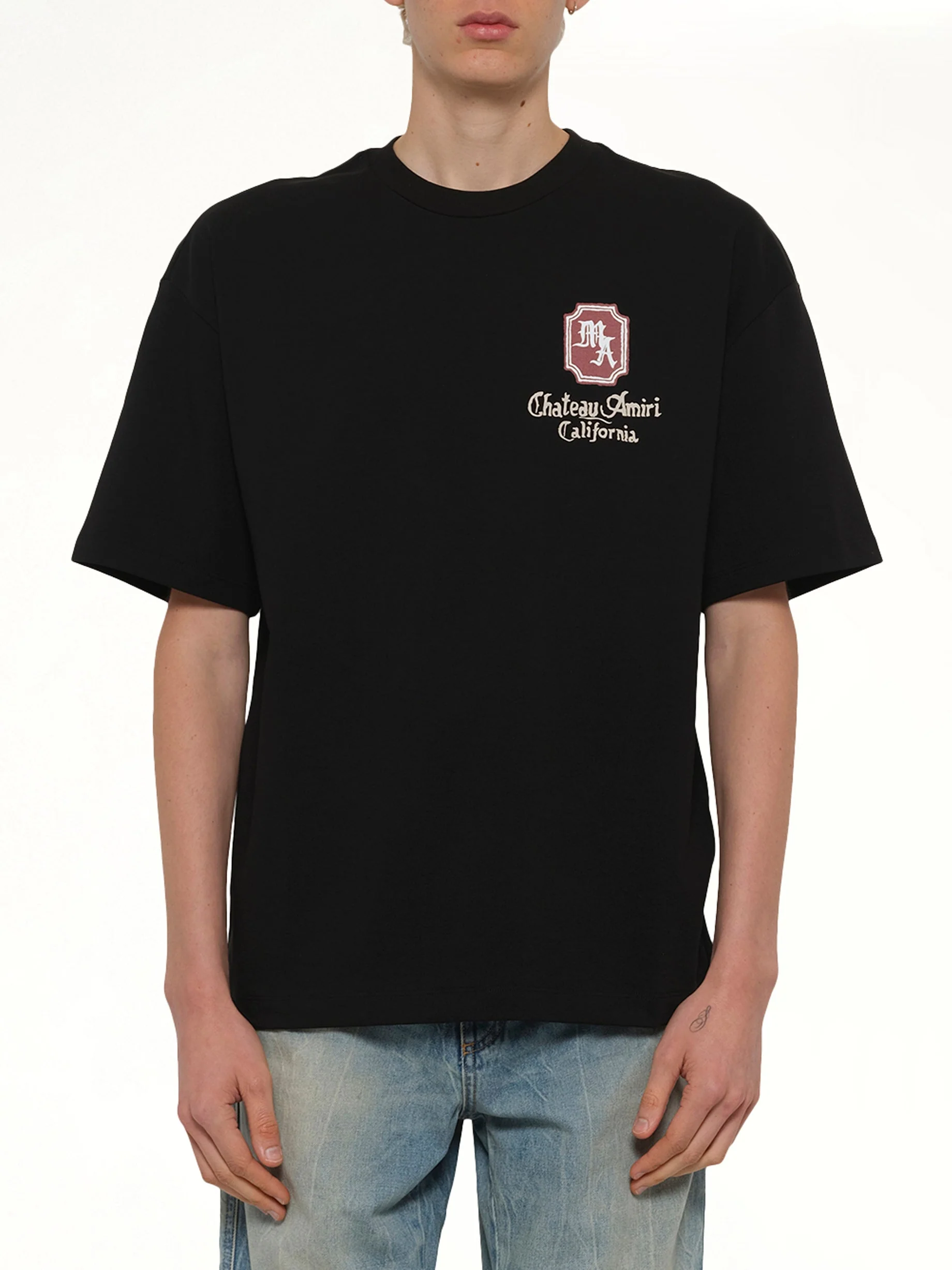 MA Chateau Oversized T-Shirt in Black