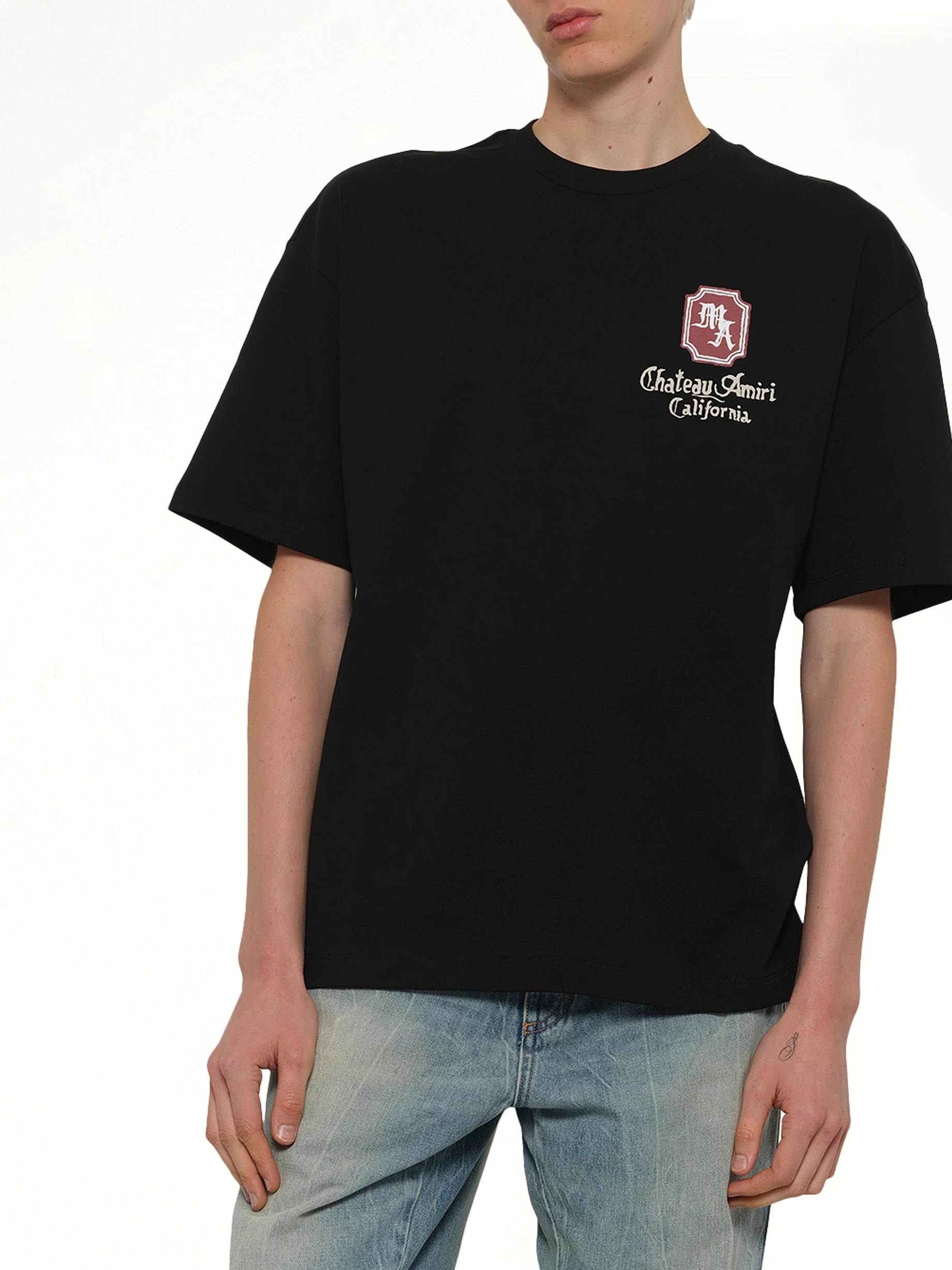 MA Chateau Oversized T-Shirt in Black - Image 6