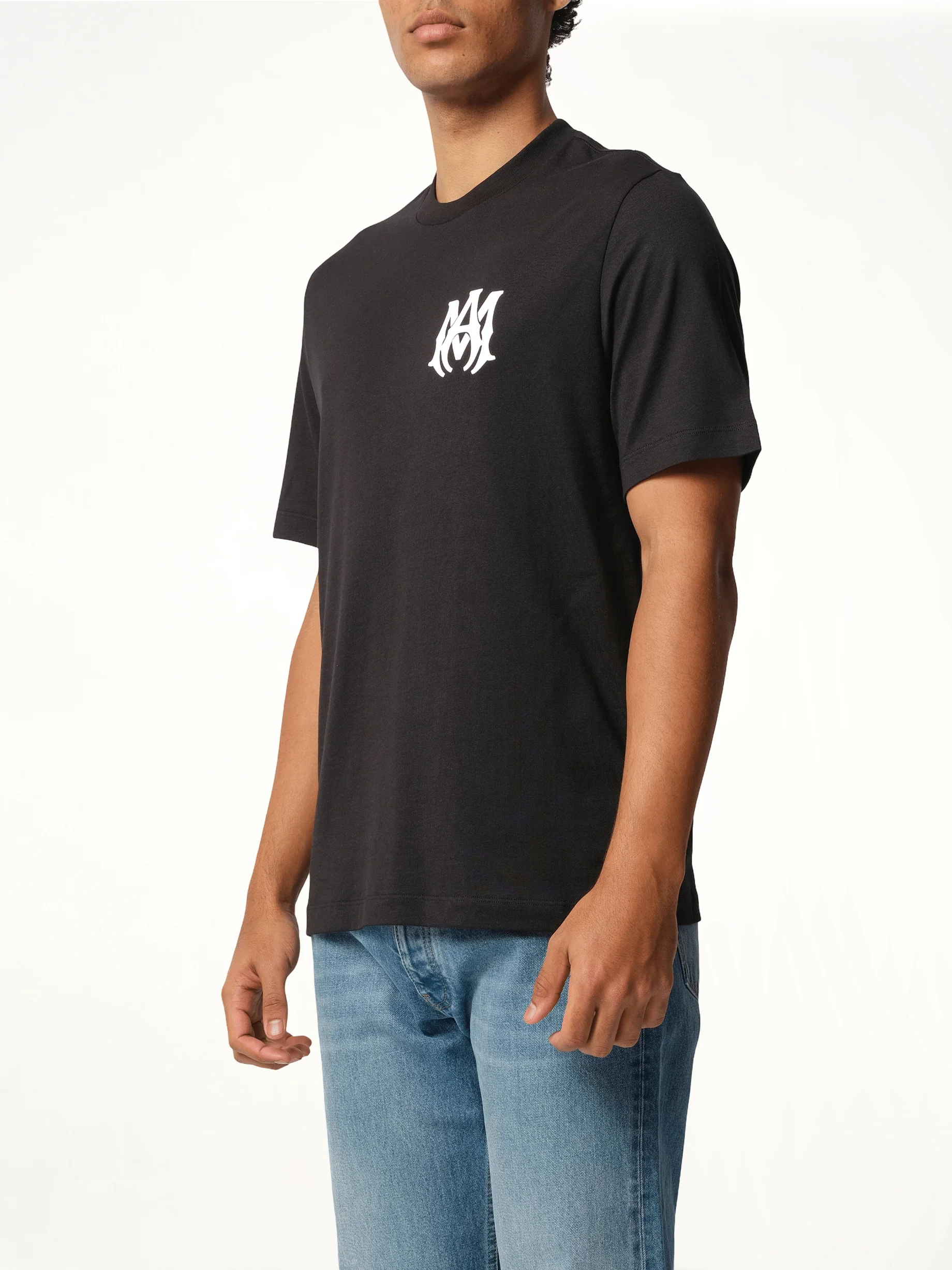 MA Core Logo T-Shirt in Black/White - Image 5