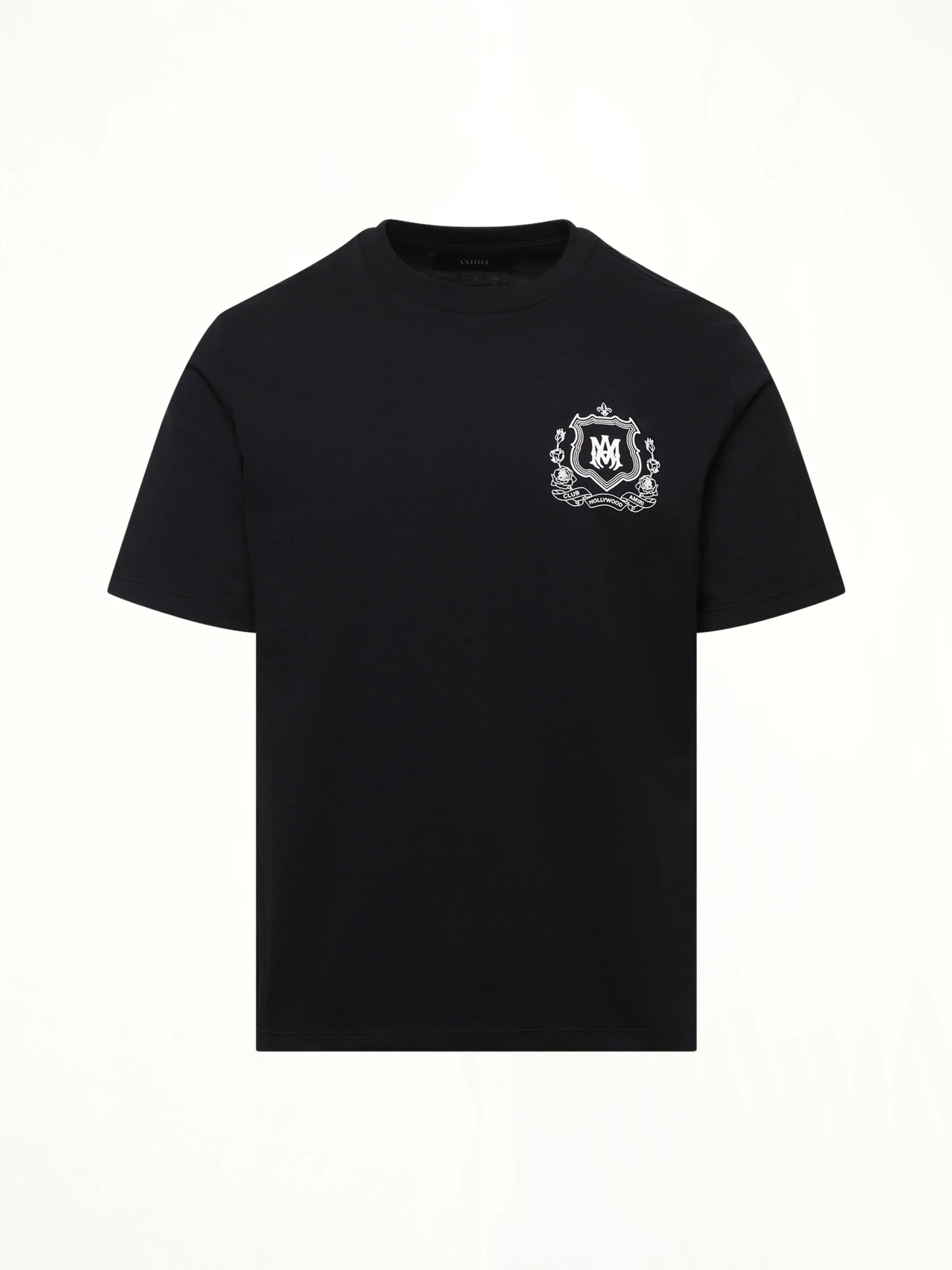 MA Crest Tee in Black - Image 2