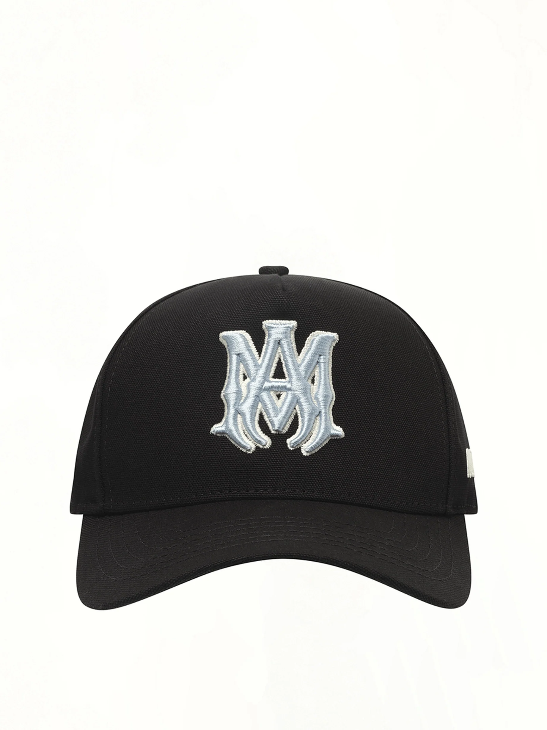 MA Outline Canvas Hat in Black/Blue