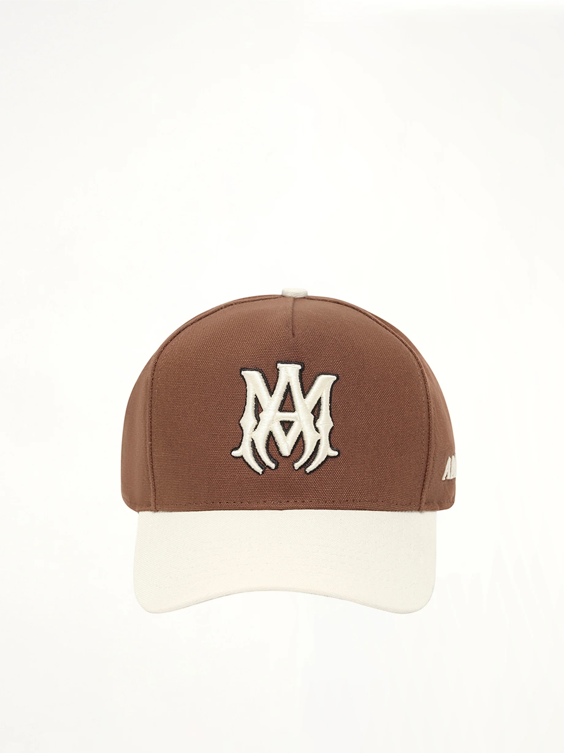 MA Outline Two Tone Hat in Dark Brown
