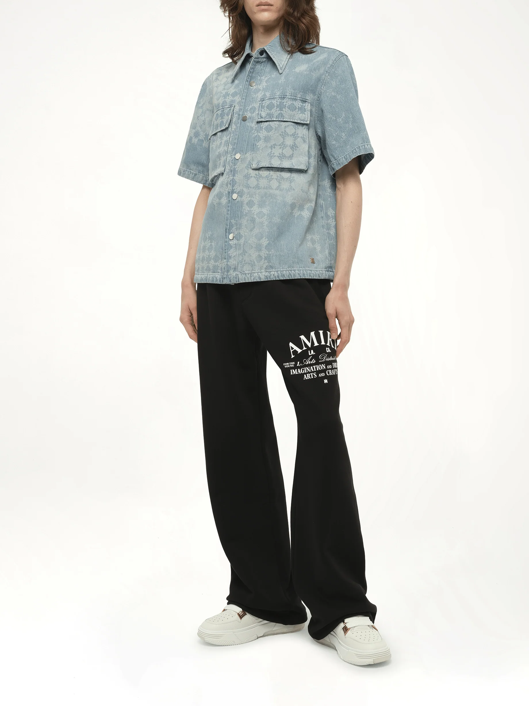 MA Quad Denim Shirt in Indigo - Image 4