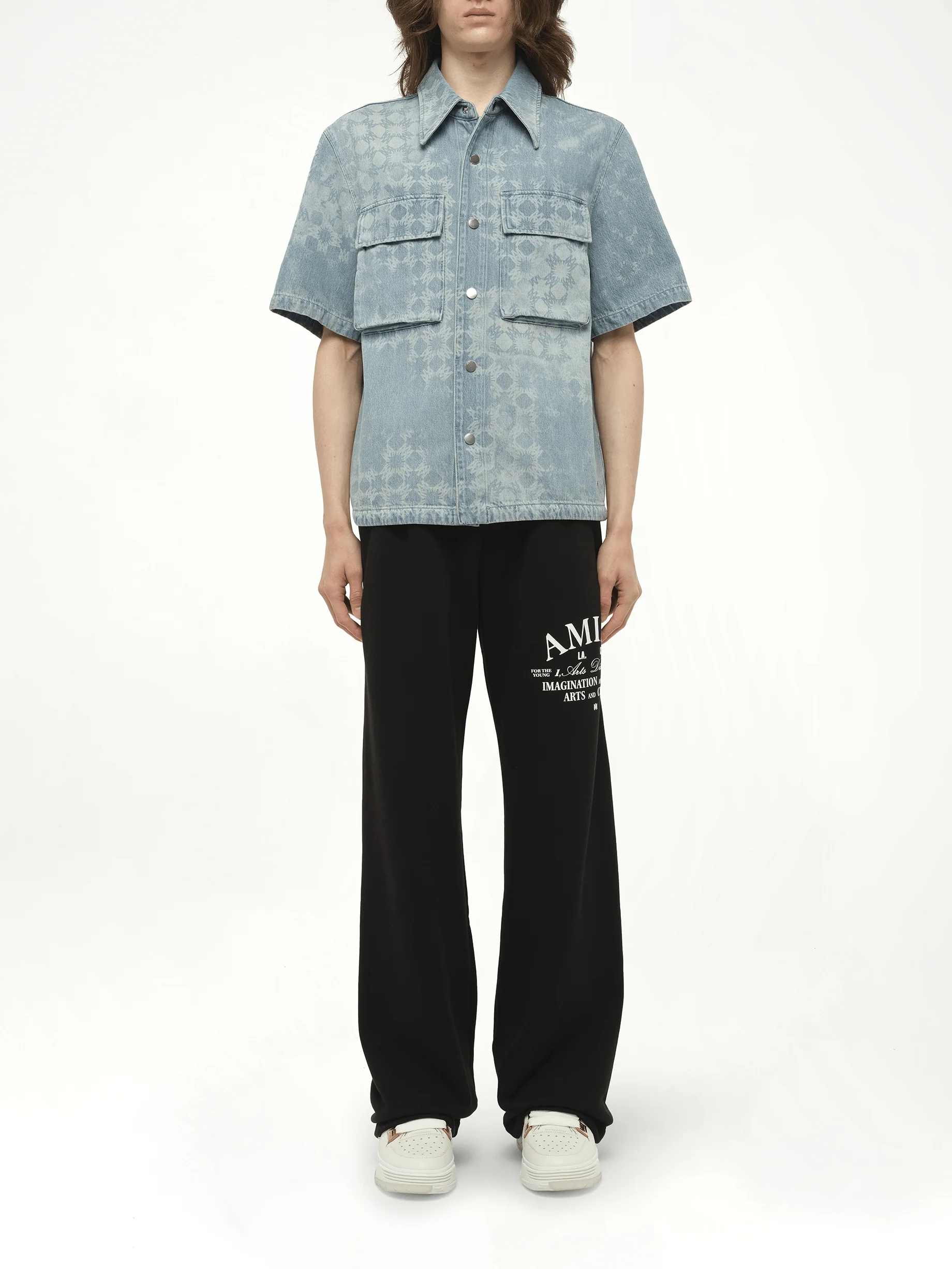 MA Quad Denim Shirt in Indigo - Image 7