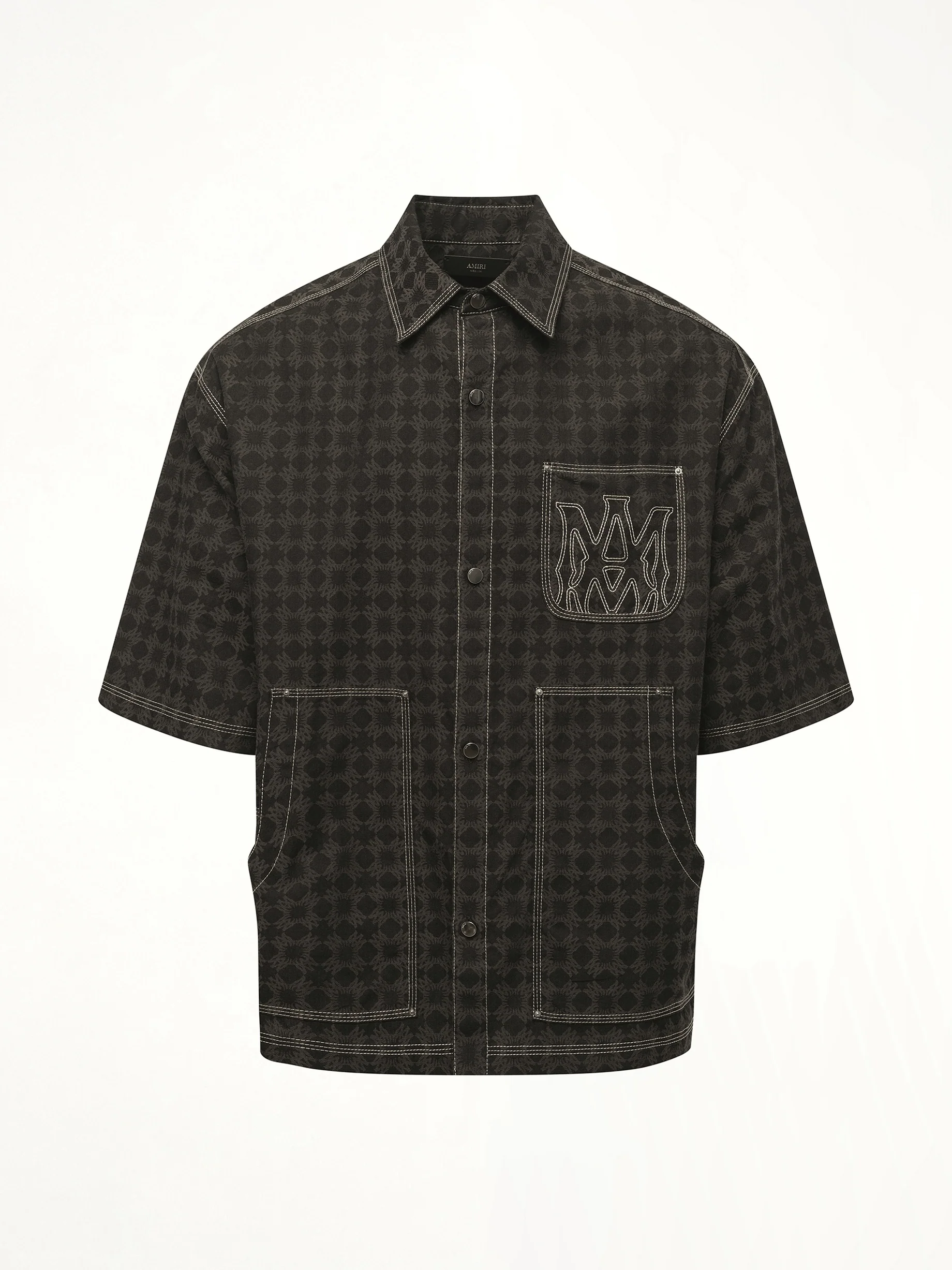 MA Quad Work Shirt in Black - Image 2