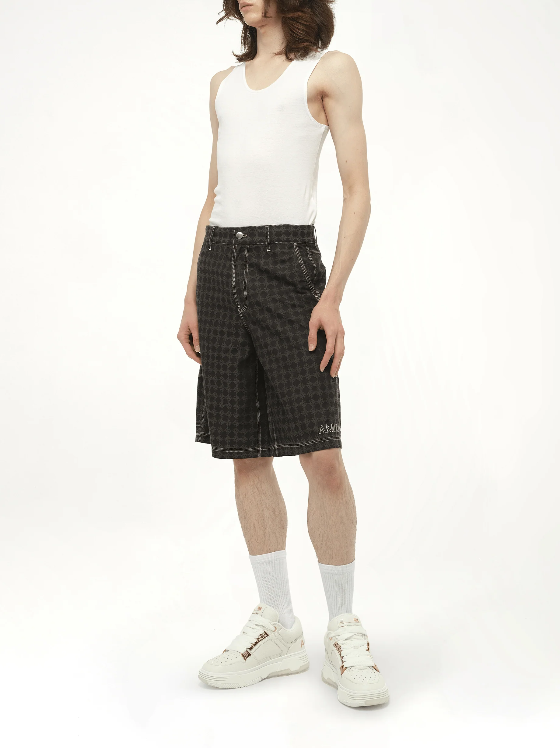 MA Quad Work Shorts in Black - Image 4