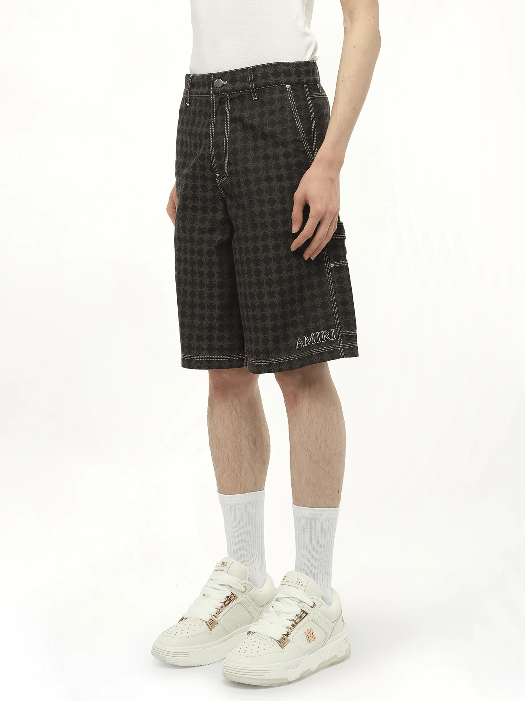 MA Quad Work Shorts in Black - Image 5