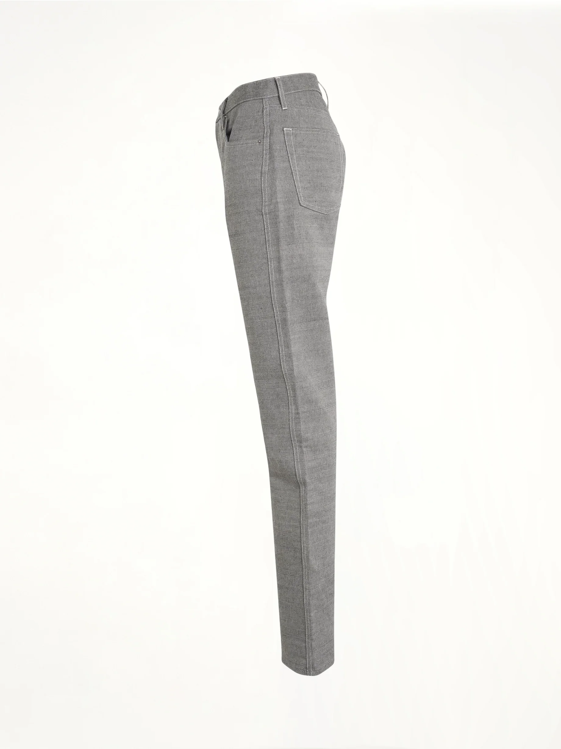 Regular and Straight Pants in Caviar - Image 3