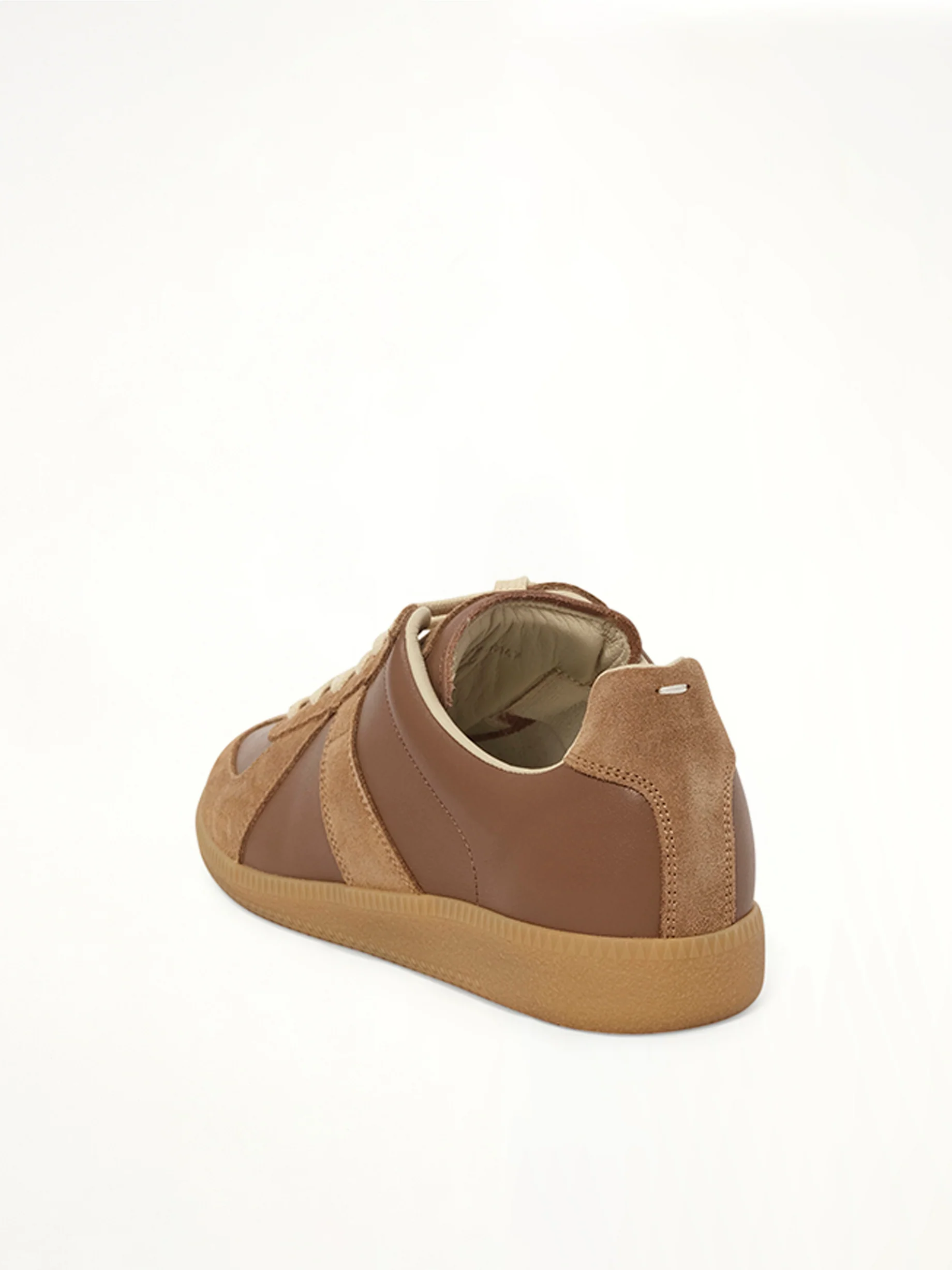 Replica Leather Sneaker in Emperador - Image 3