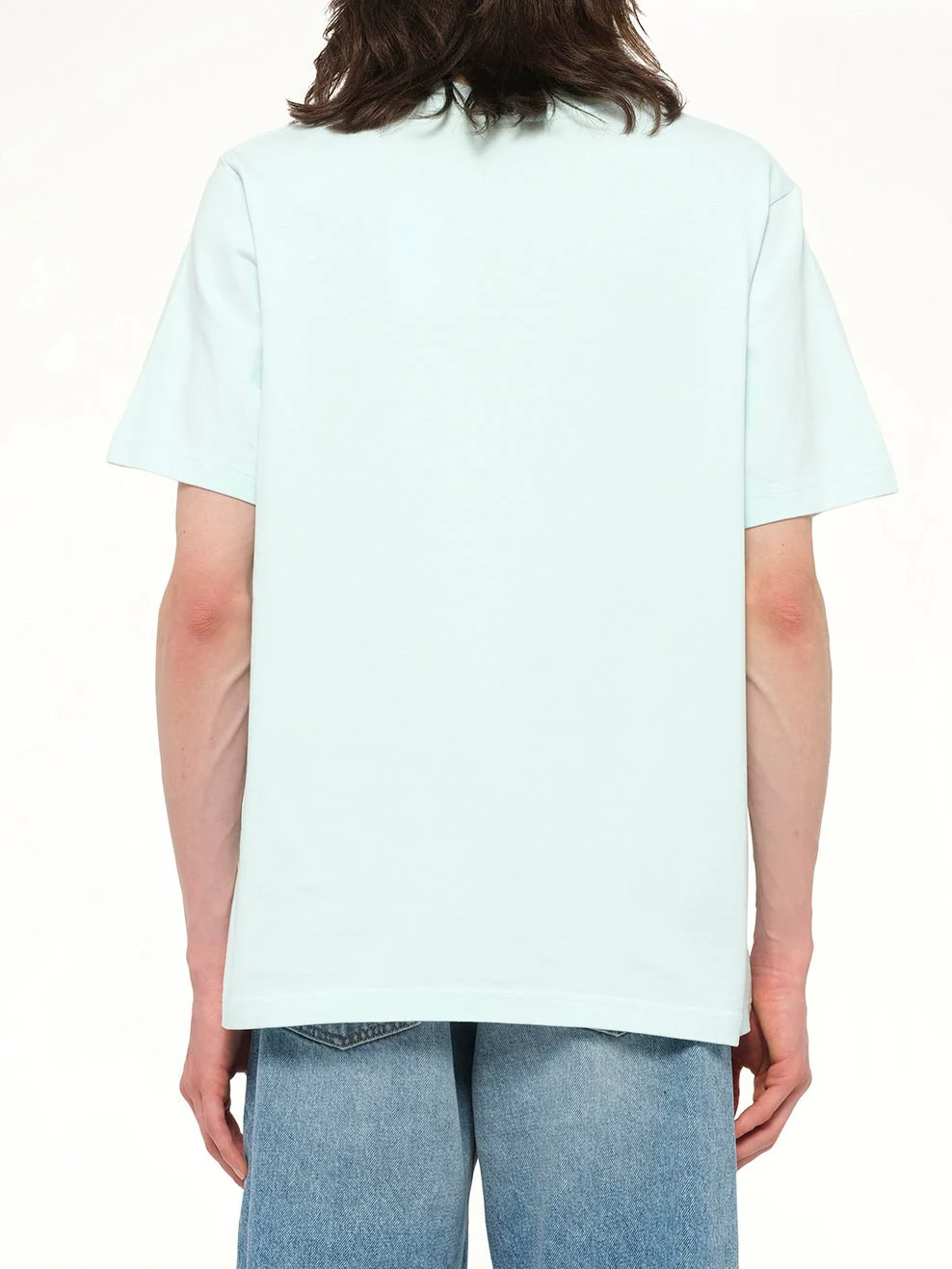 Manga Tennis Ball T-Shirt in Pale Blue - Image 5