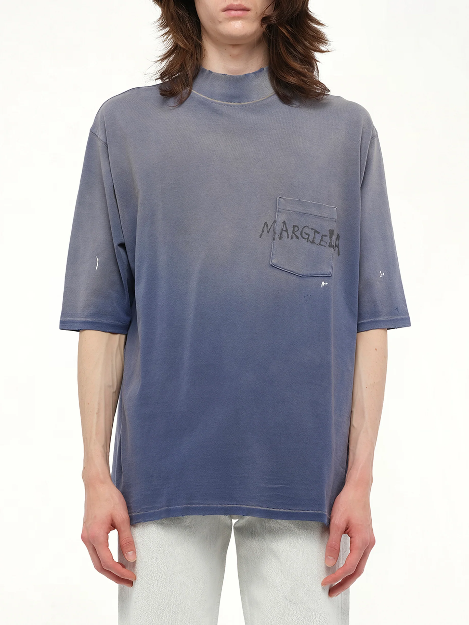 Margiela T-Shirt in Vintage Blue