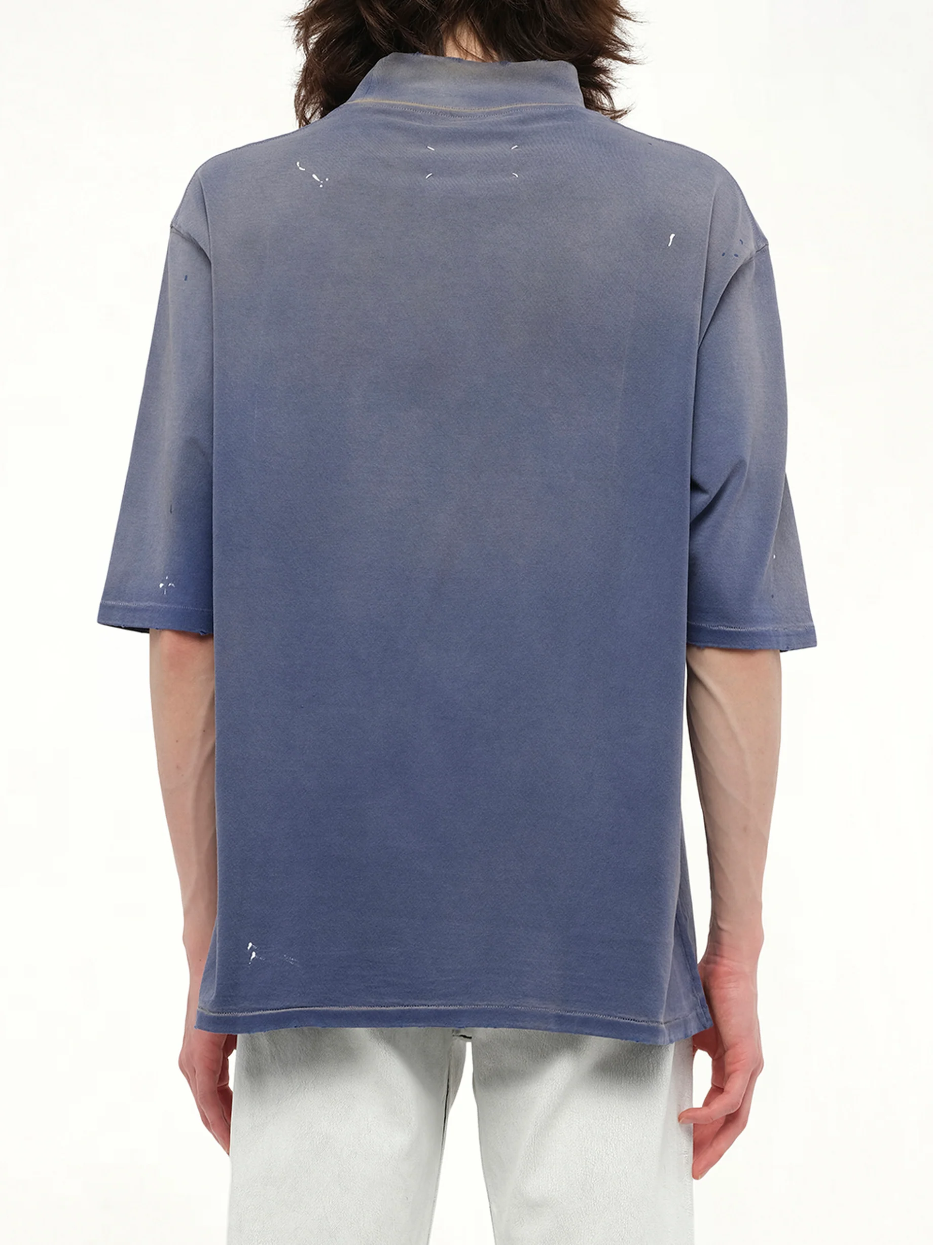 Margiela T-Shirt in Vintage Blue - Image 5