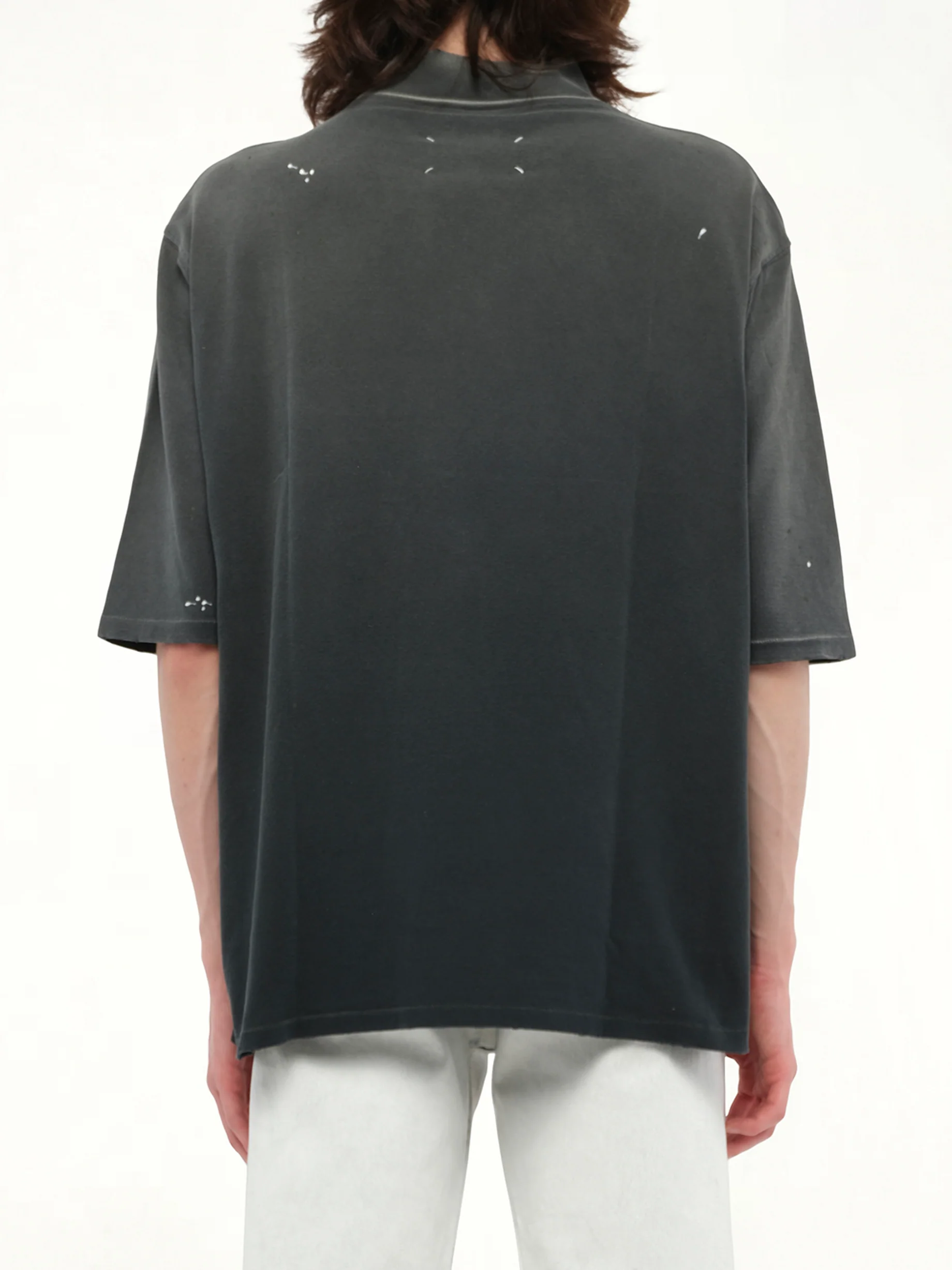 Margiela T-Shirt in Washed Black - Image 6
