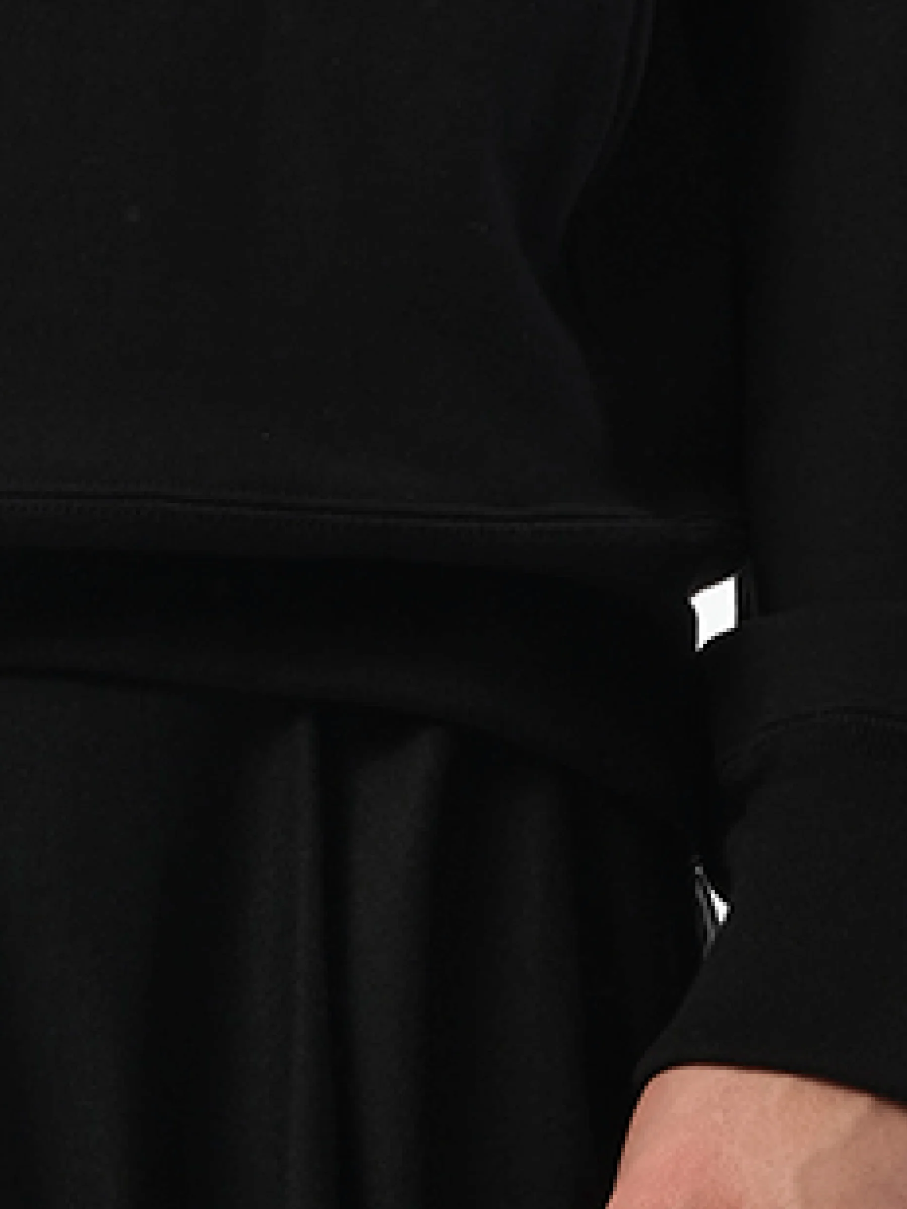 Hoodie in Black - Image 3