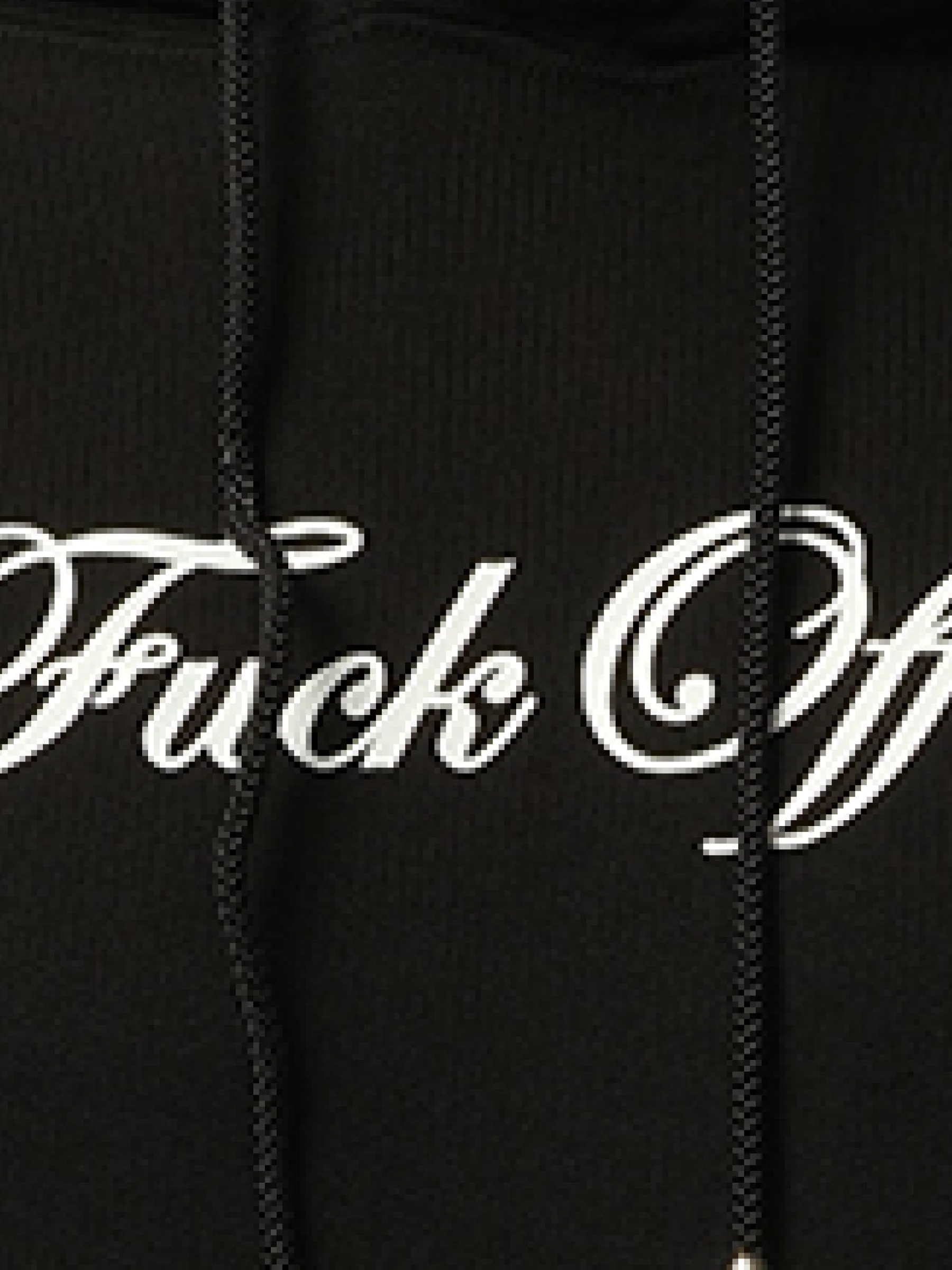 Hoodie in Black - Image 2