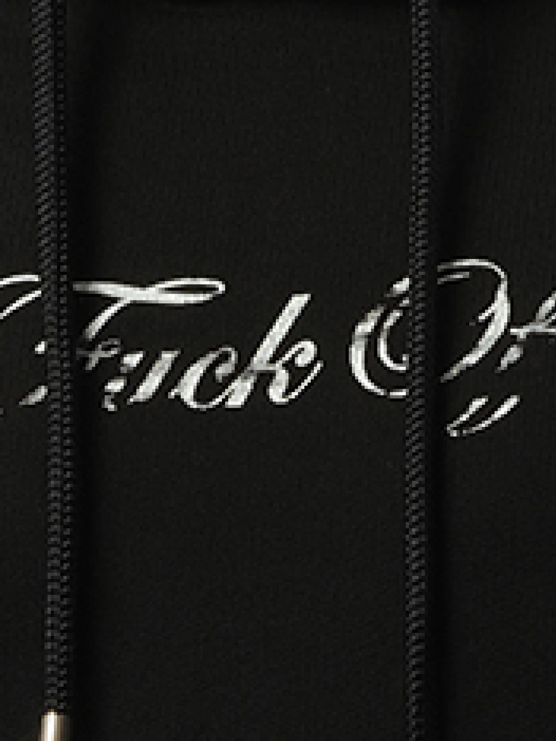 Hoodie in Black - Image 2