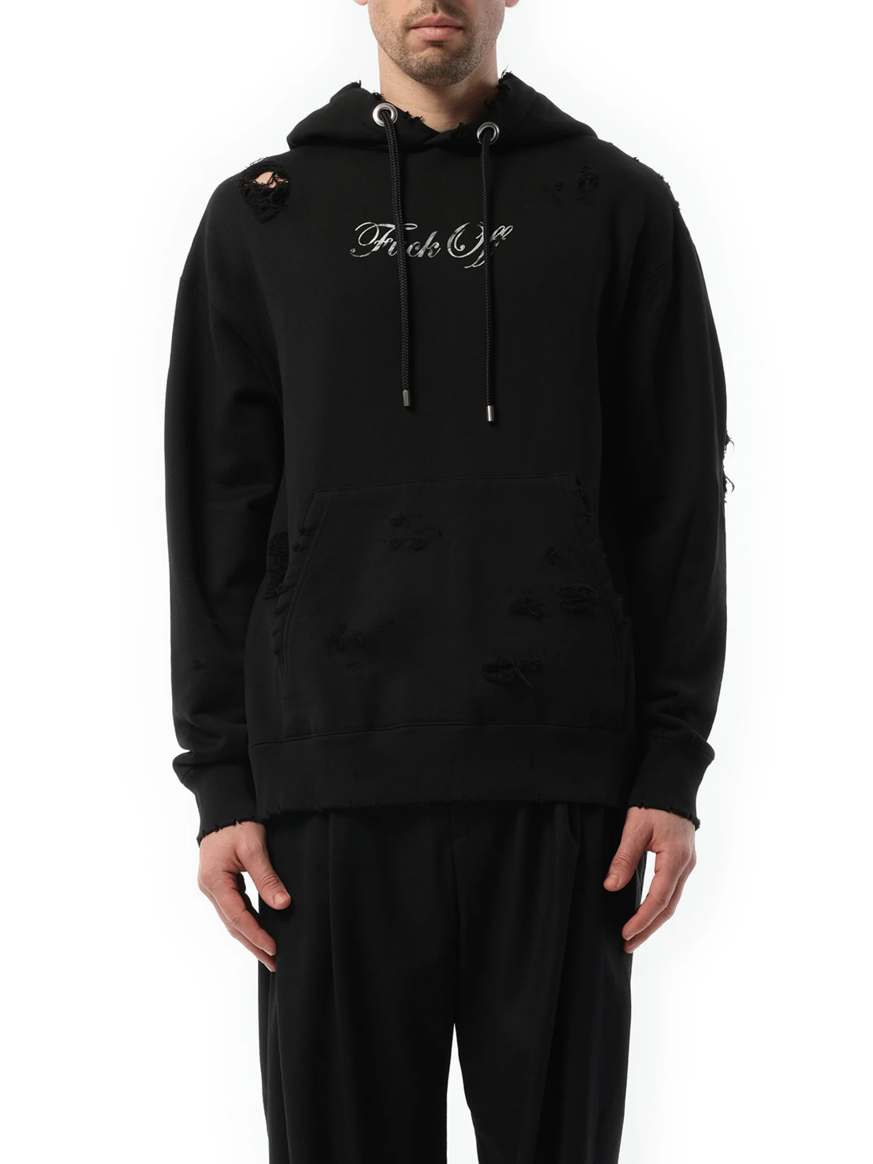 Hoodie in Black