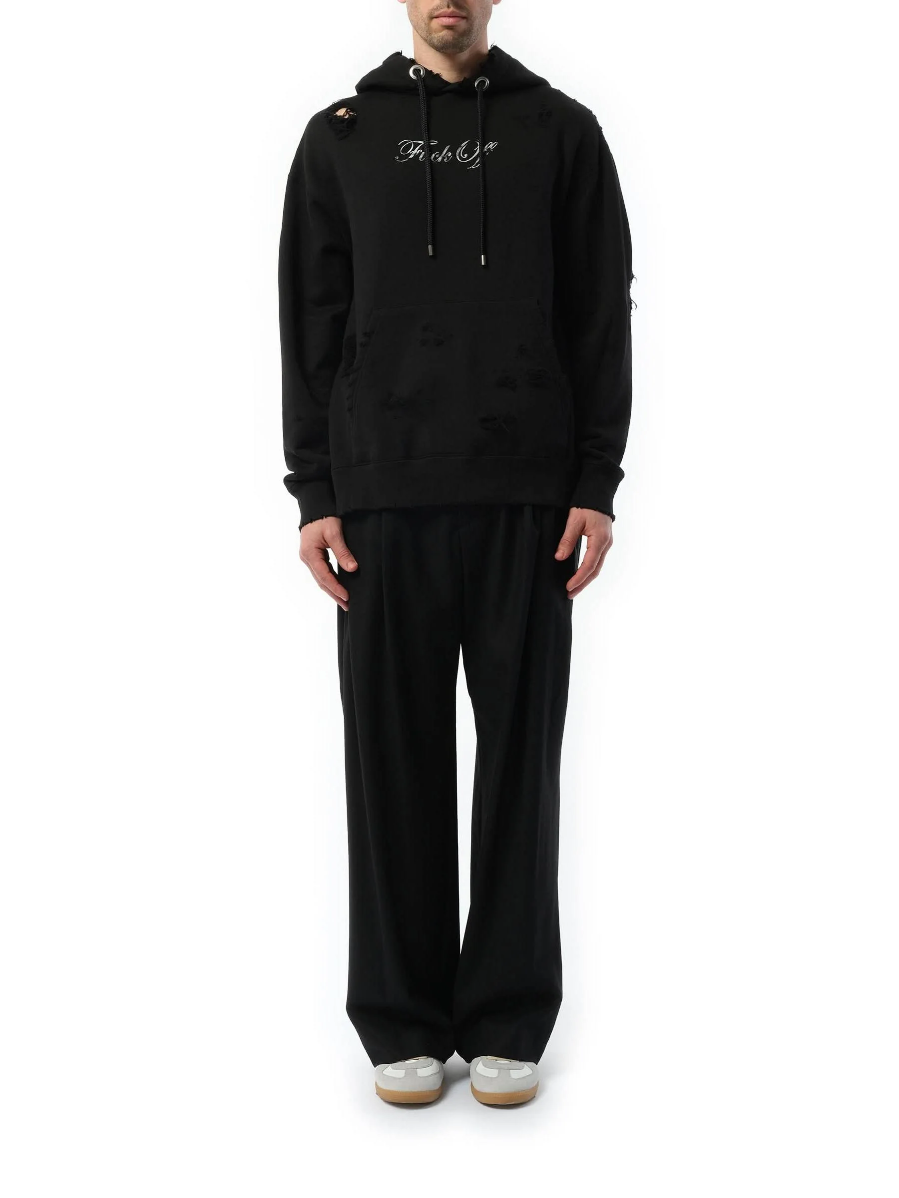 Hoodie in Black - Image 4