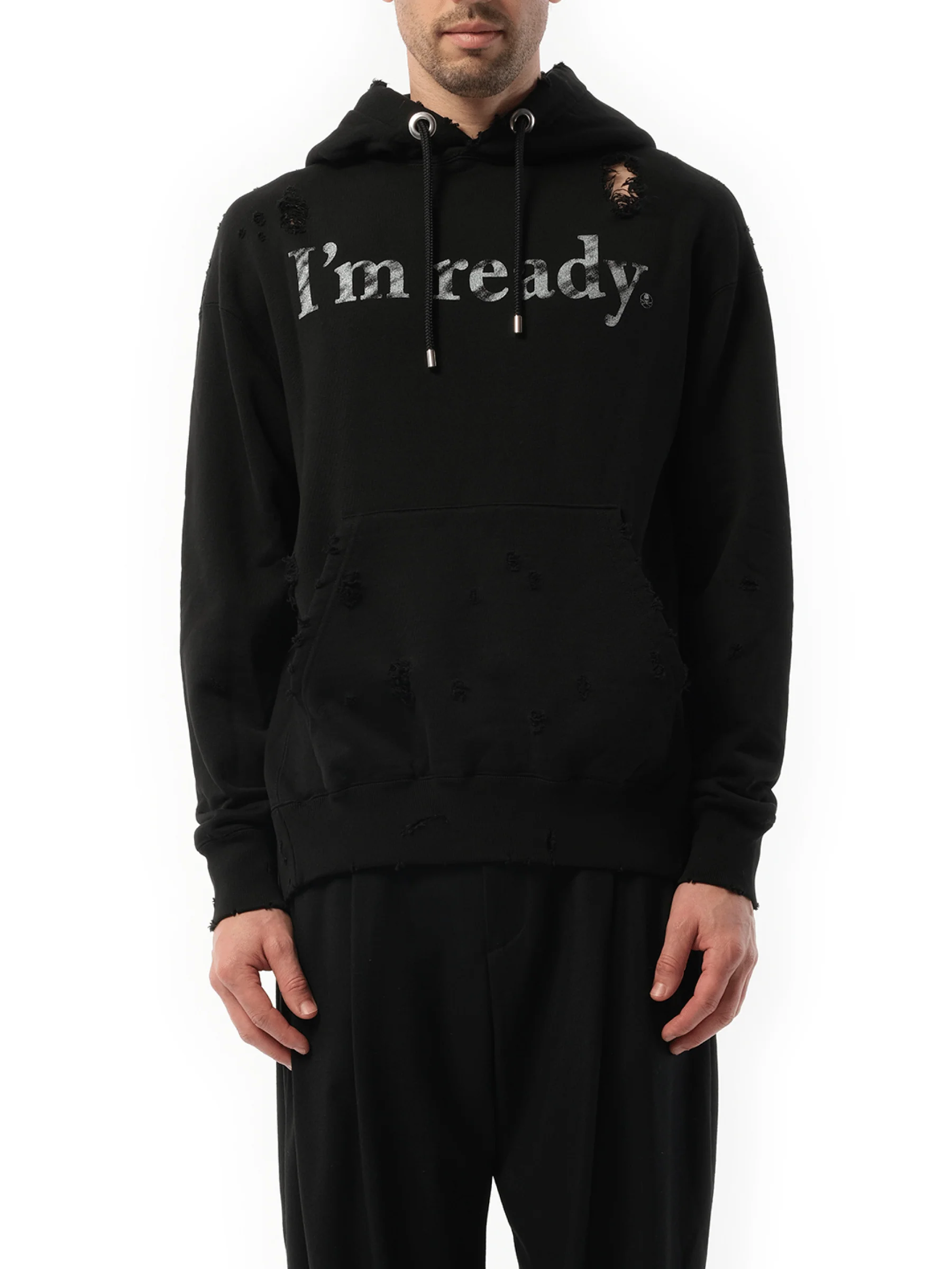 Hoodie in Black