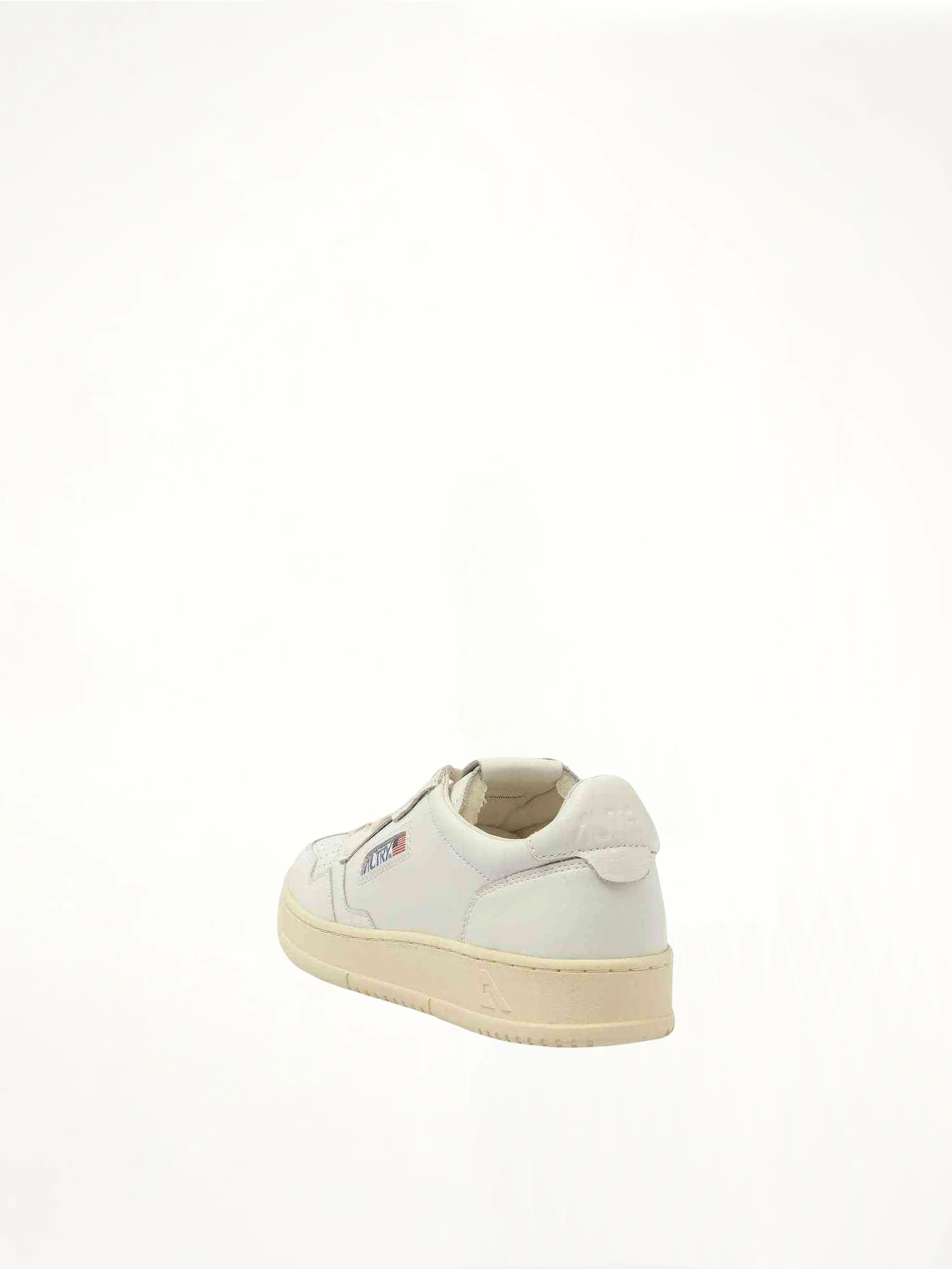Medalist Low Sneakers in White/White - Image 3