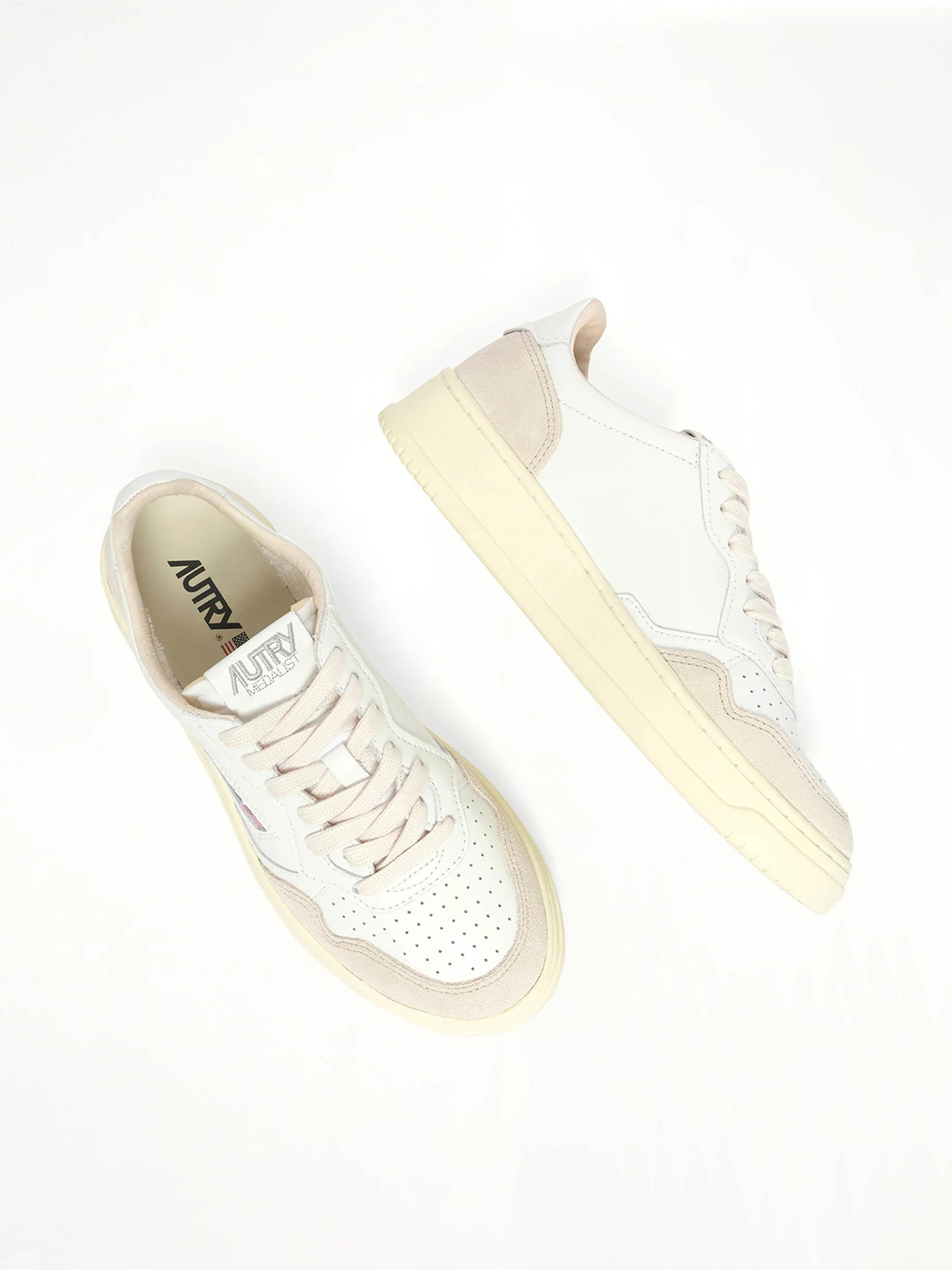 Medalist Low Sneakers in White - Image 4