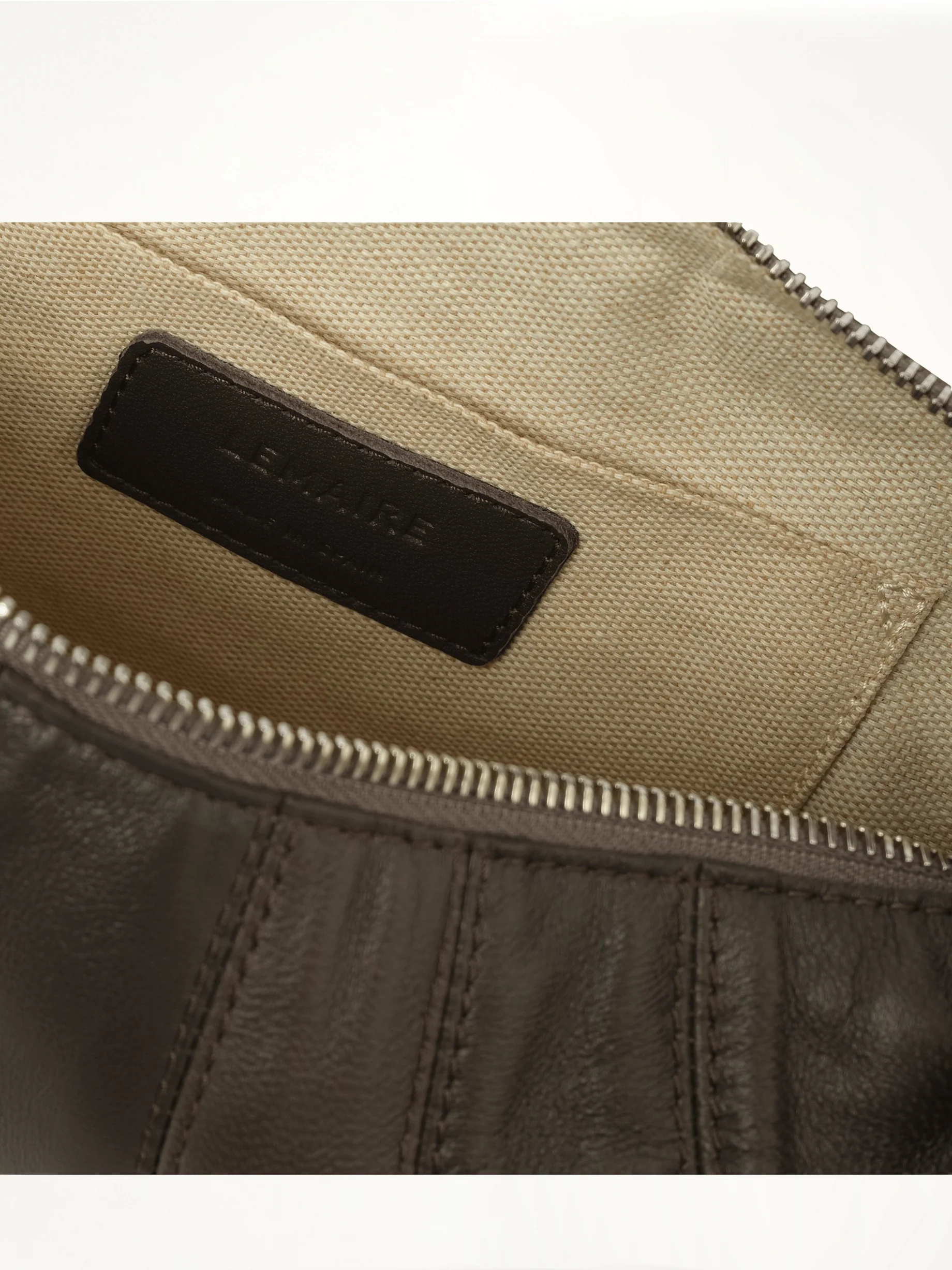 Medium Croissant Bag in Mink - Image 3