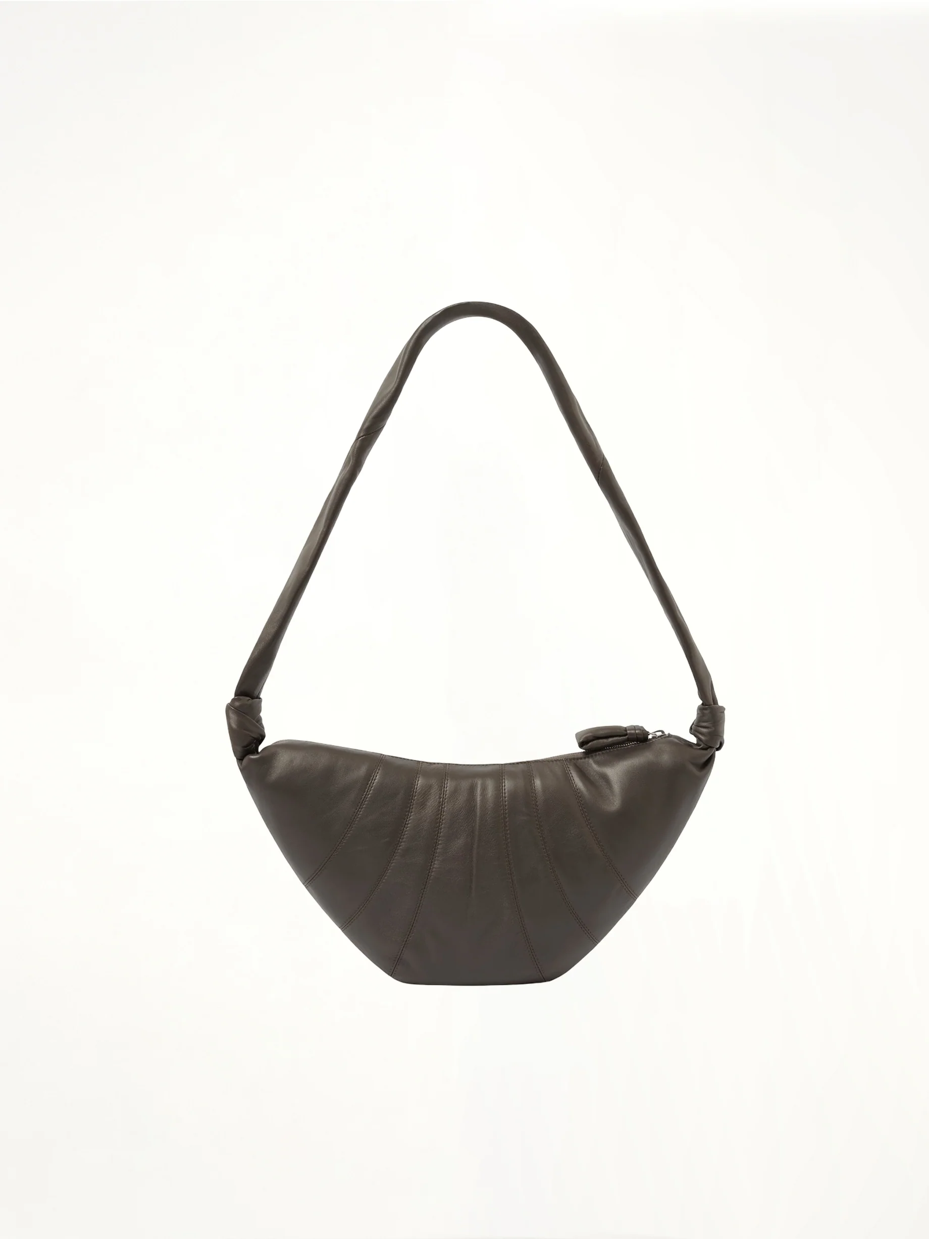 Medium Croissant Bag in Mink - Image 6