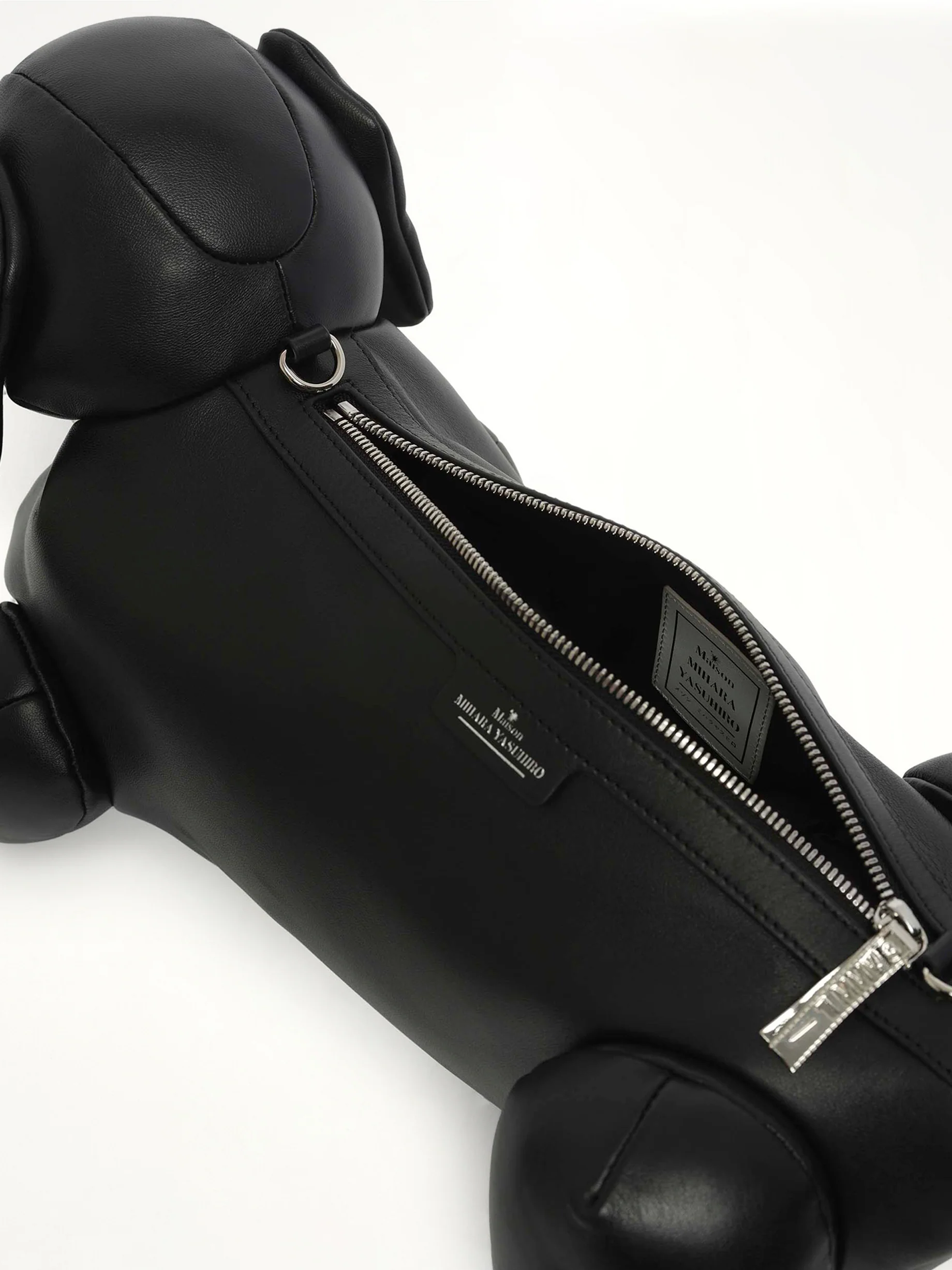 Medium Dachshund Bag in Black - Image 5