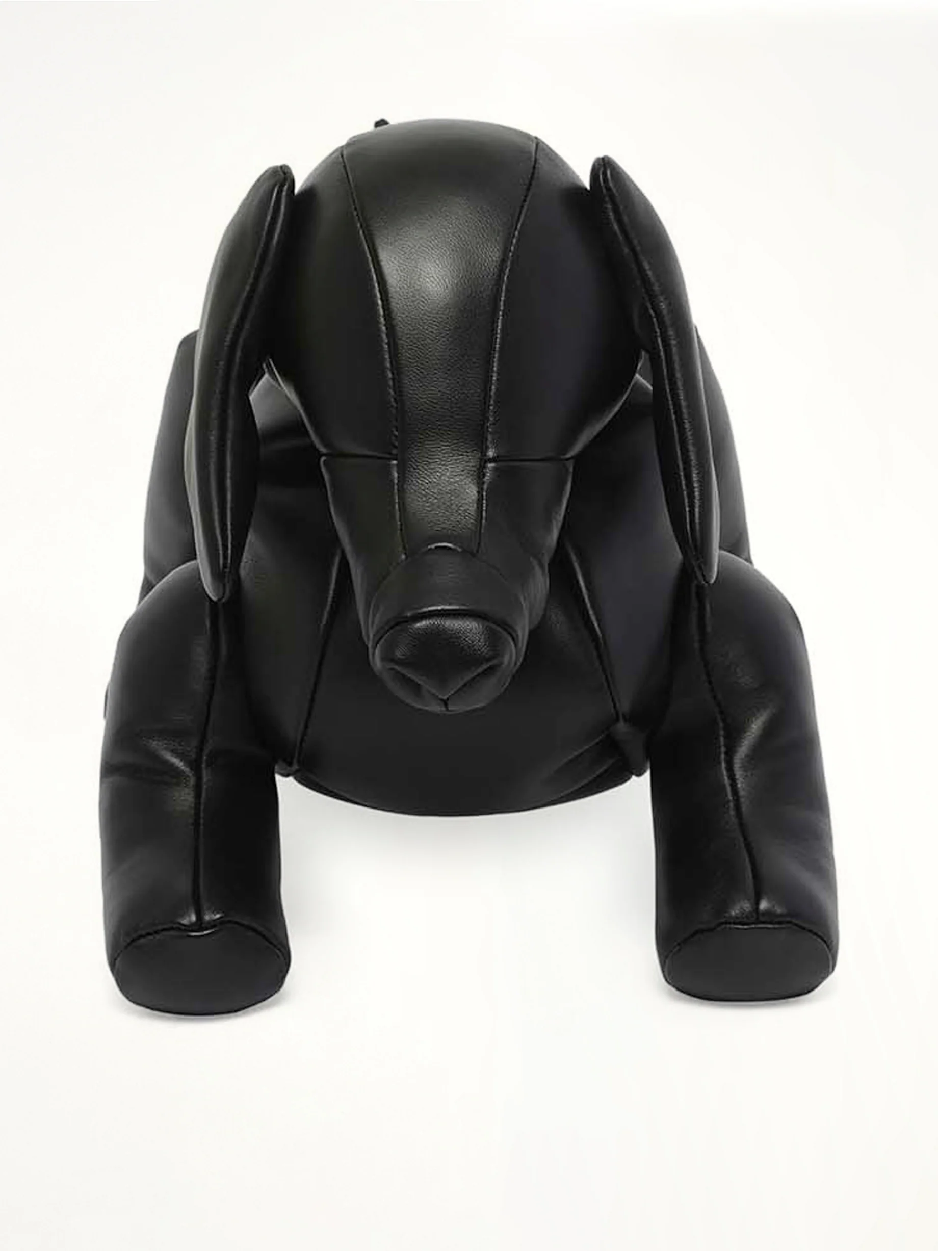 Medium Dachshund Bag in Black - Image 8