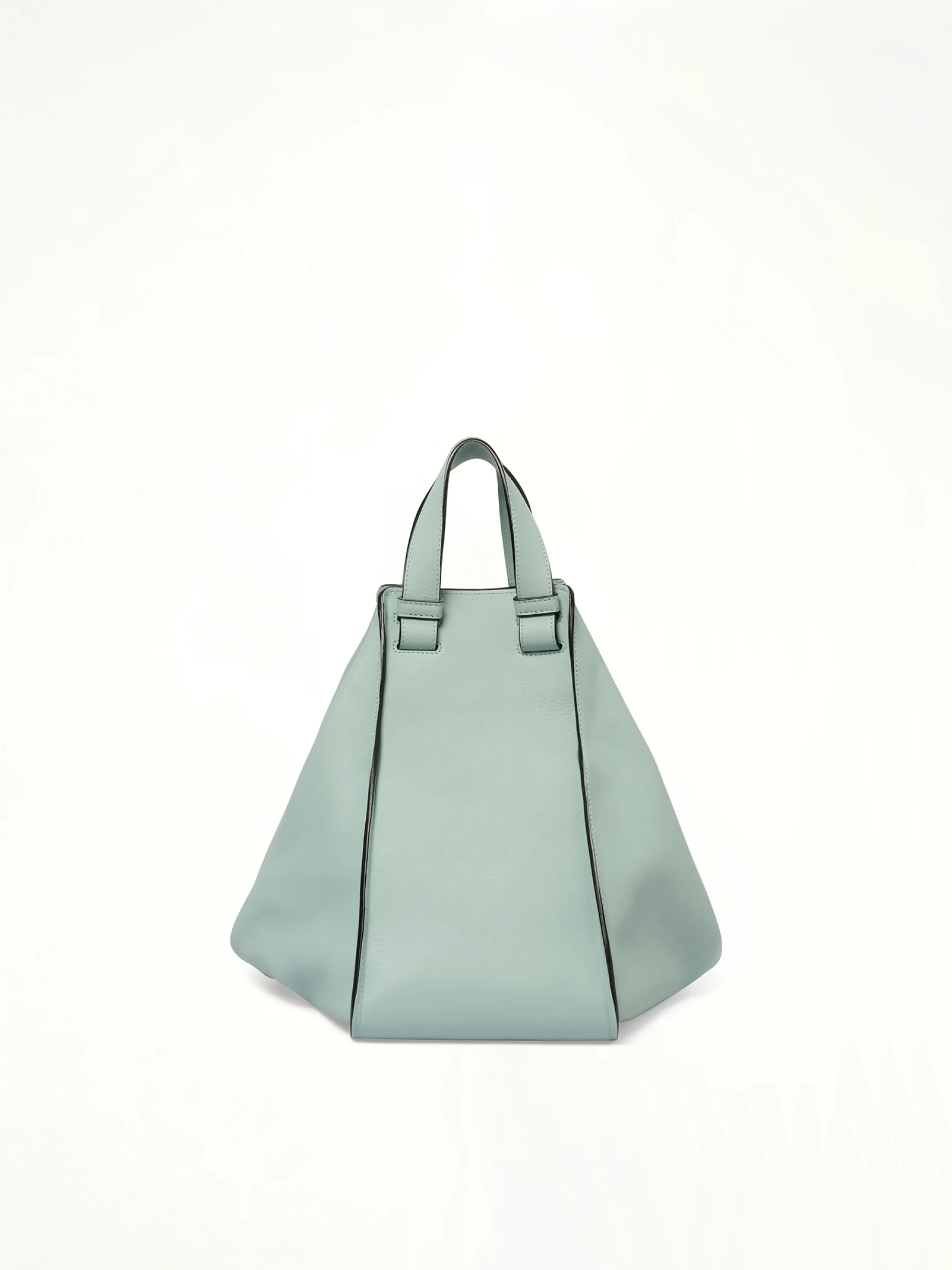 Medium Hammock Bag in Classic Calfskin in Aqua