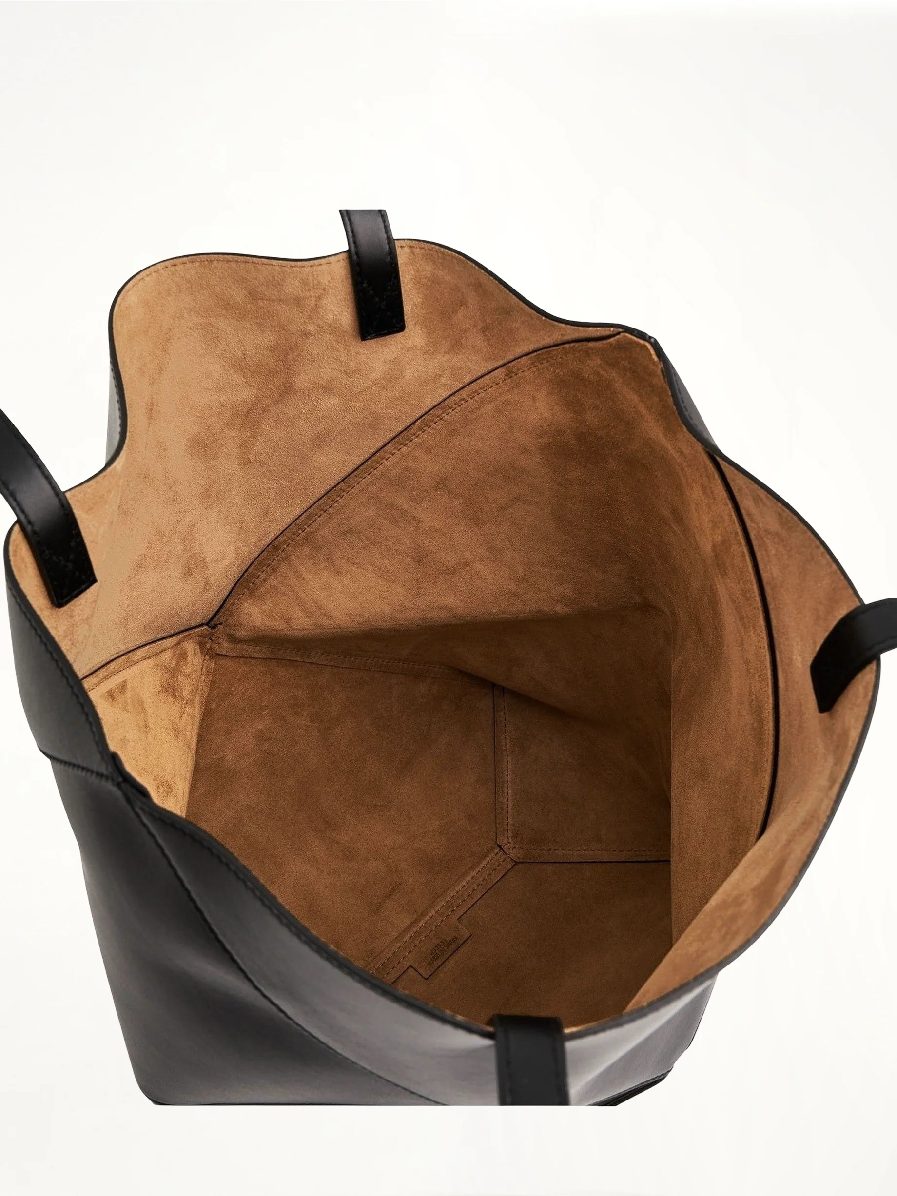Medium Puzzle Fold Tote Bag in Black - Image 6