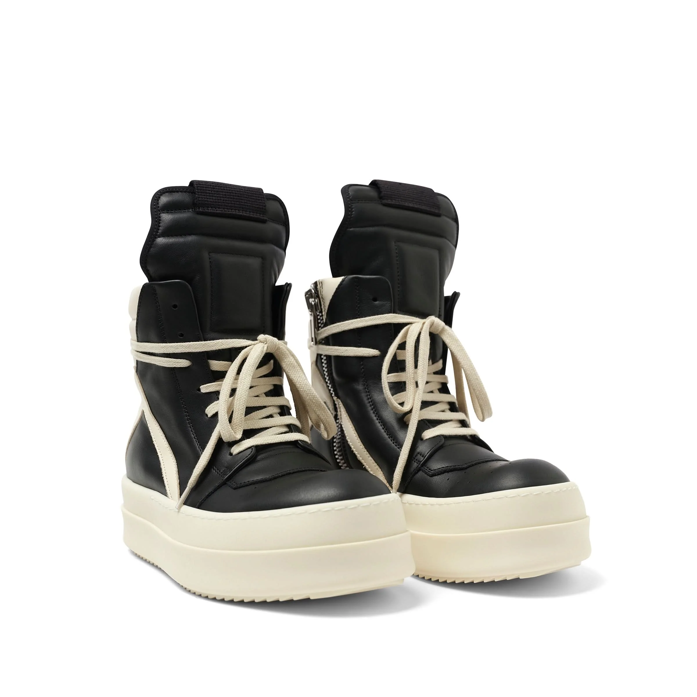 Mega Bumper Geobasket Sneaker in Black/Milk - Image 2