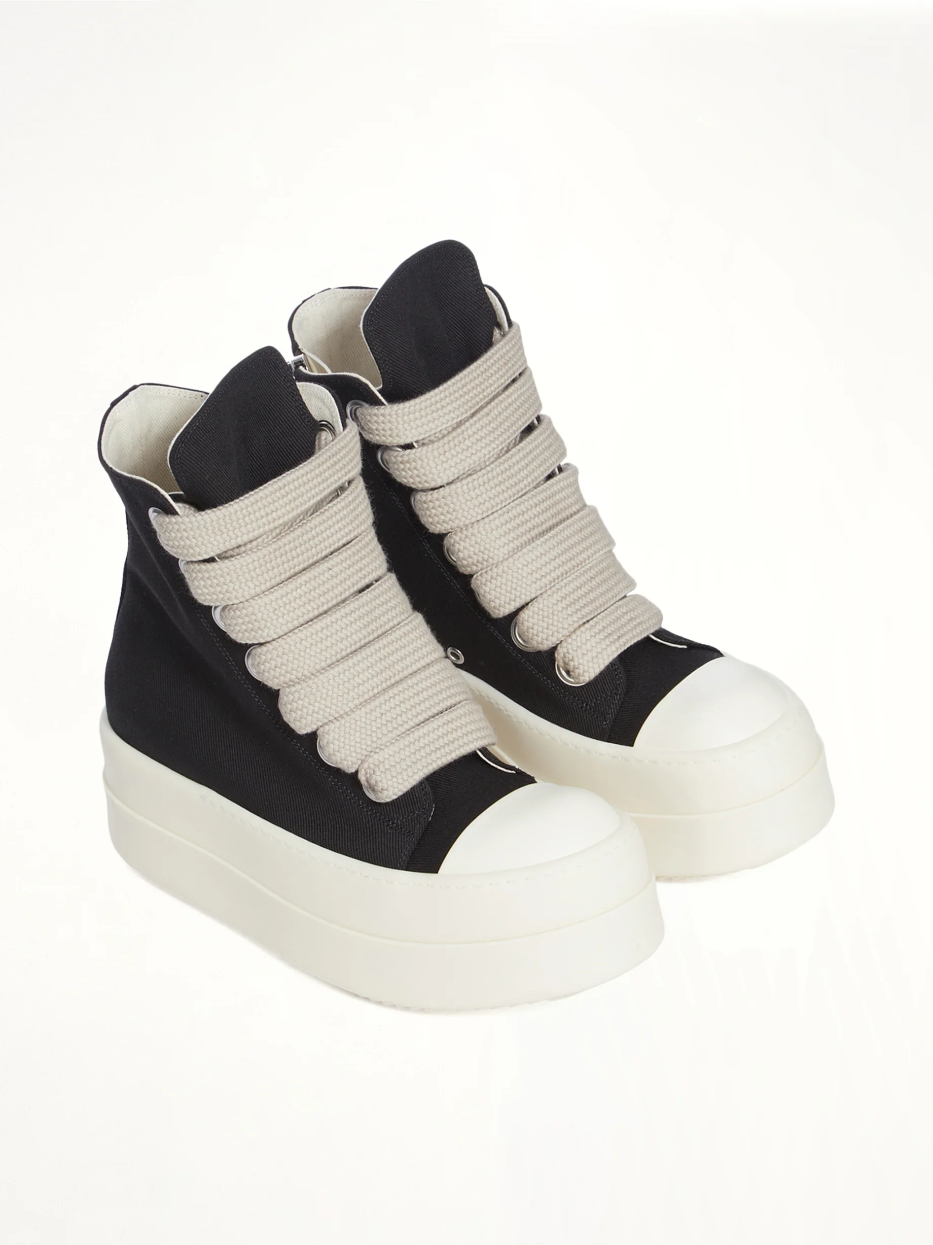 Mega Bumper Jumbolace Sneaks in Black/Milk - Image 2