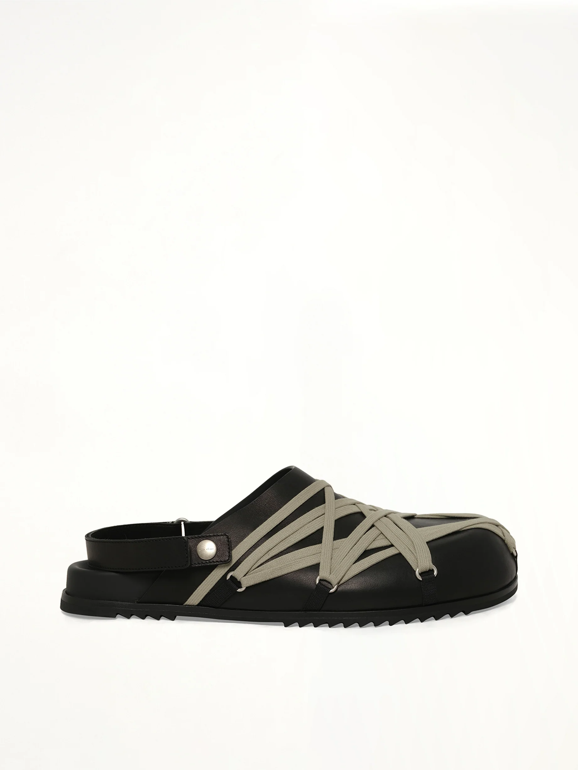 Megalace Mule Granola in Black