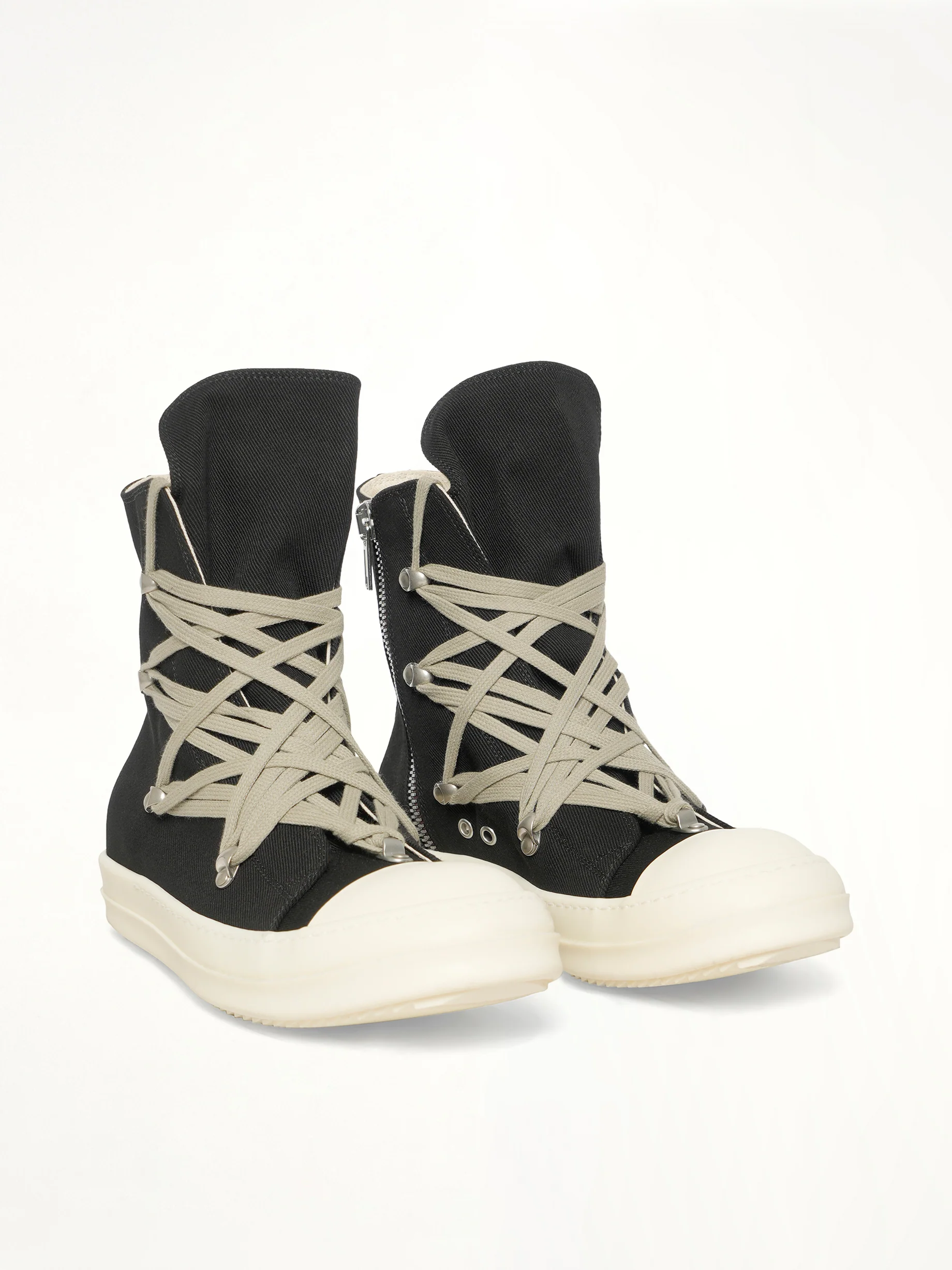 Megalace Sneaks in Black/Milk/Milk - Image 2